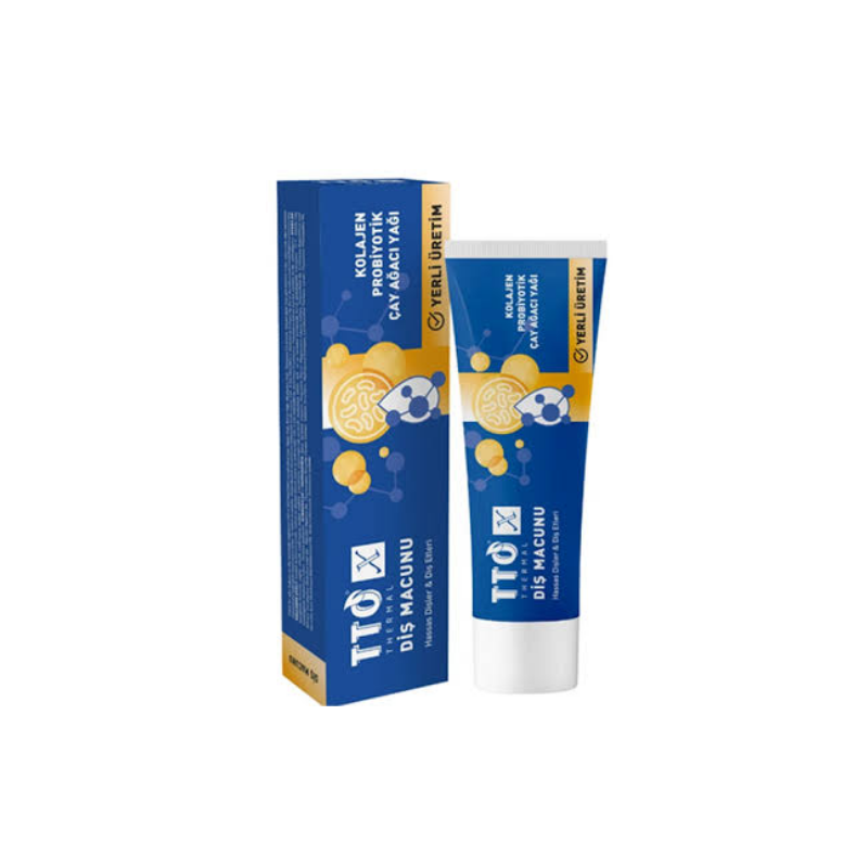 TTO X Thermal Kolajen Probiyotik İçeren Diş Macunu 75 ml - Yeni ürünler - Diğer