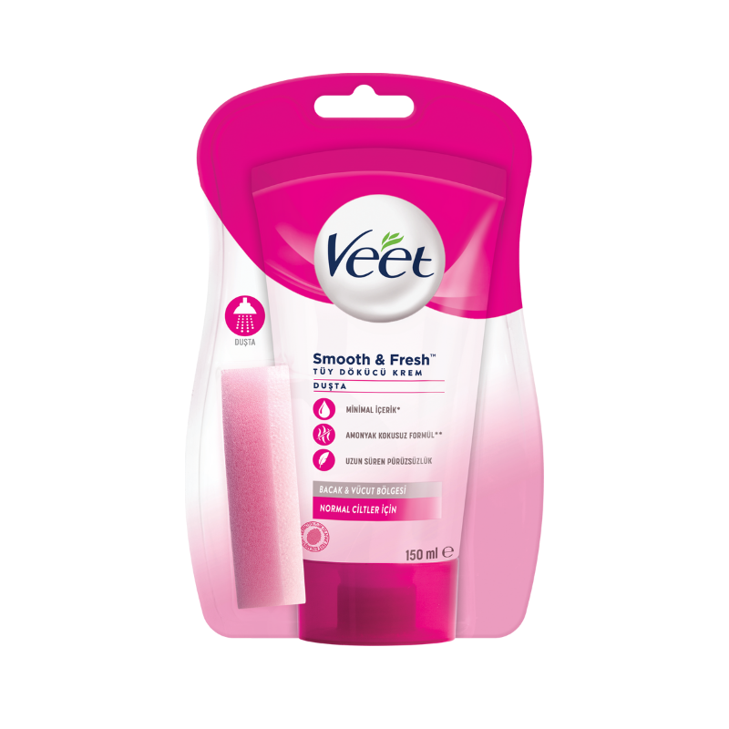 Veet Smooth & Fresh Tüy Dökücü Krem Set 150 ml - Yeni ürünler - Diğer