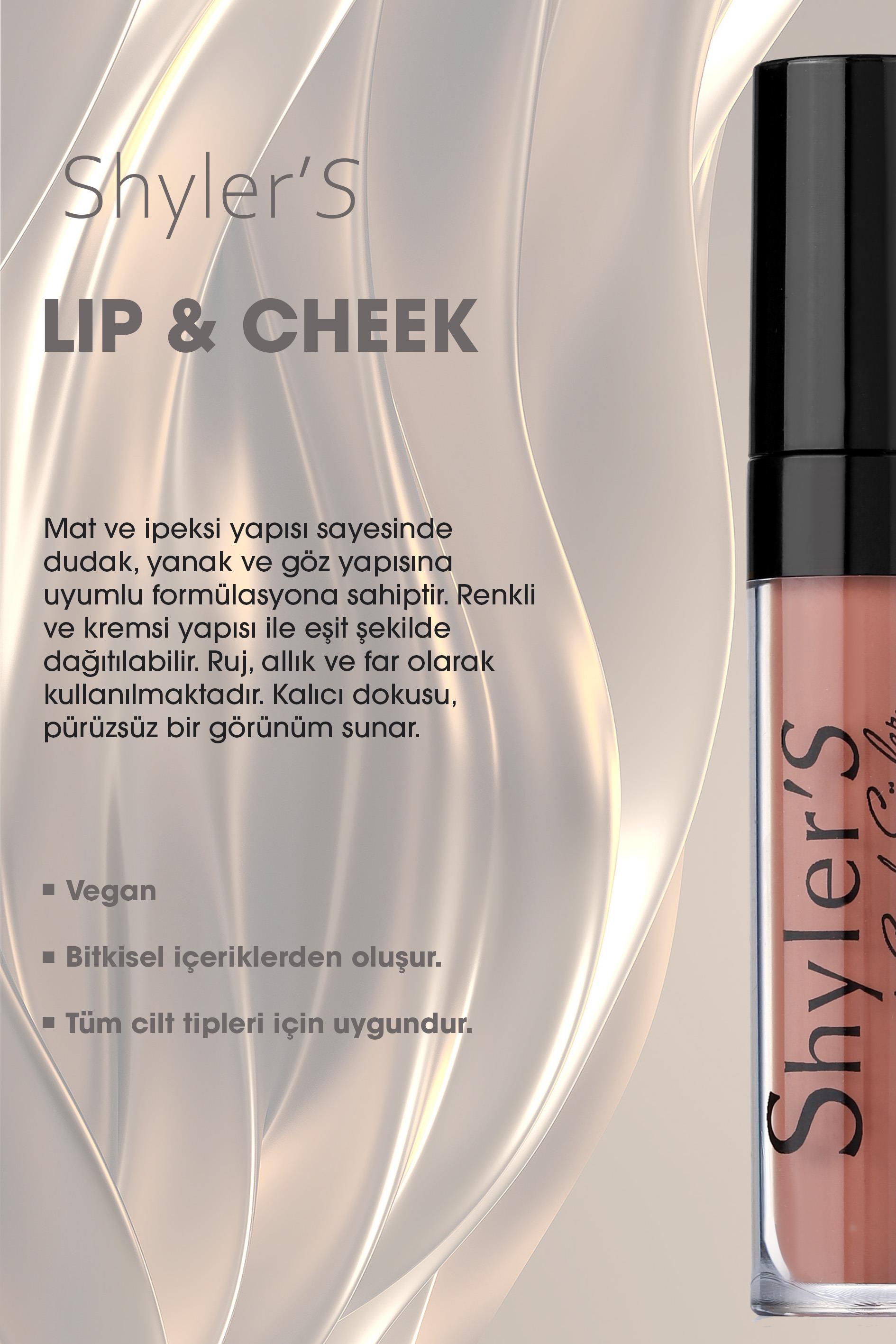 Shyler'S Lip & Cheek Matte Bloom Lip Color