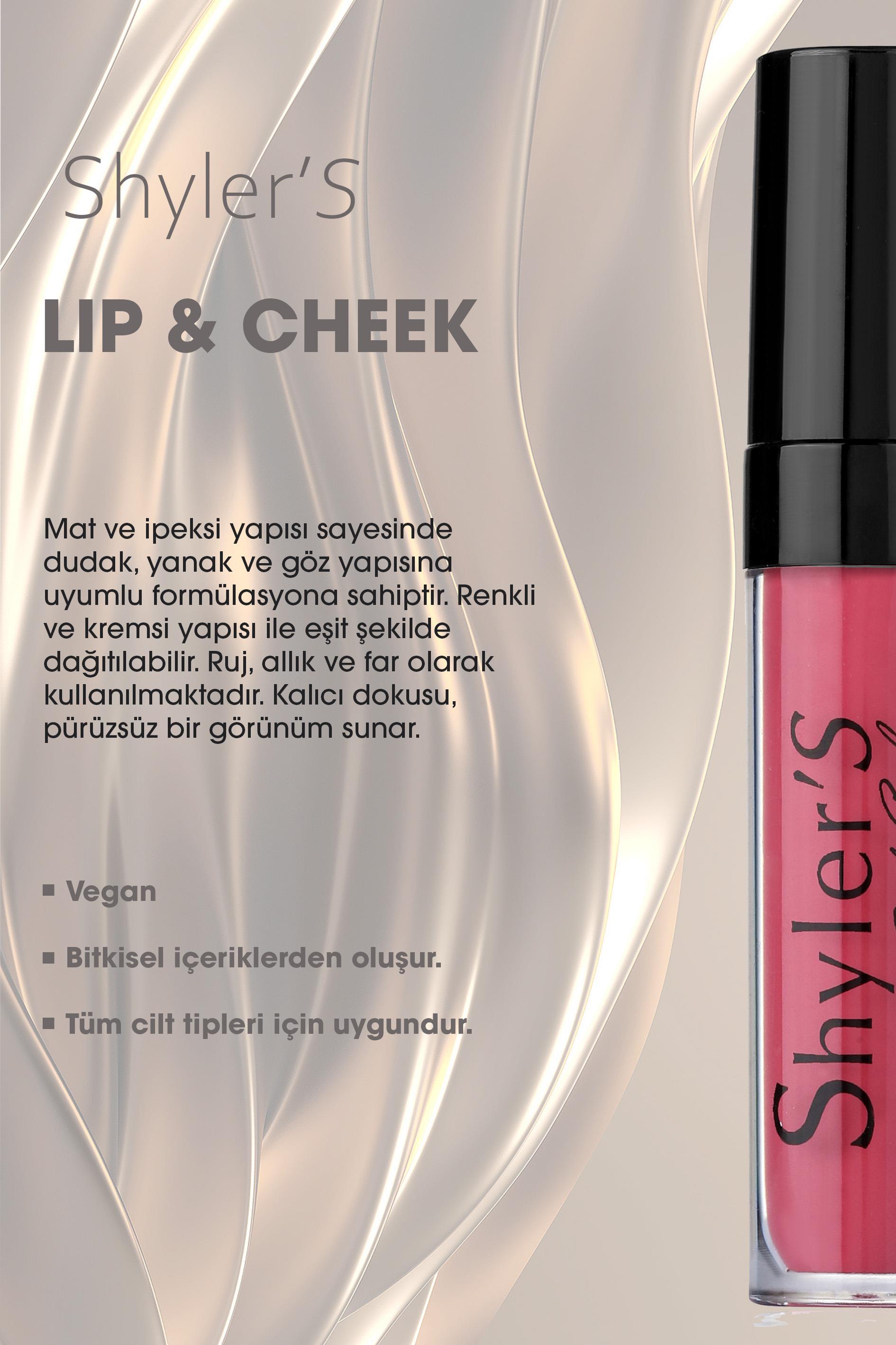 Shyler'S Lip & Cheek Pretty Pink Lip Color