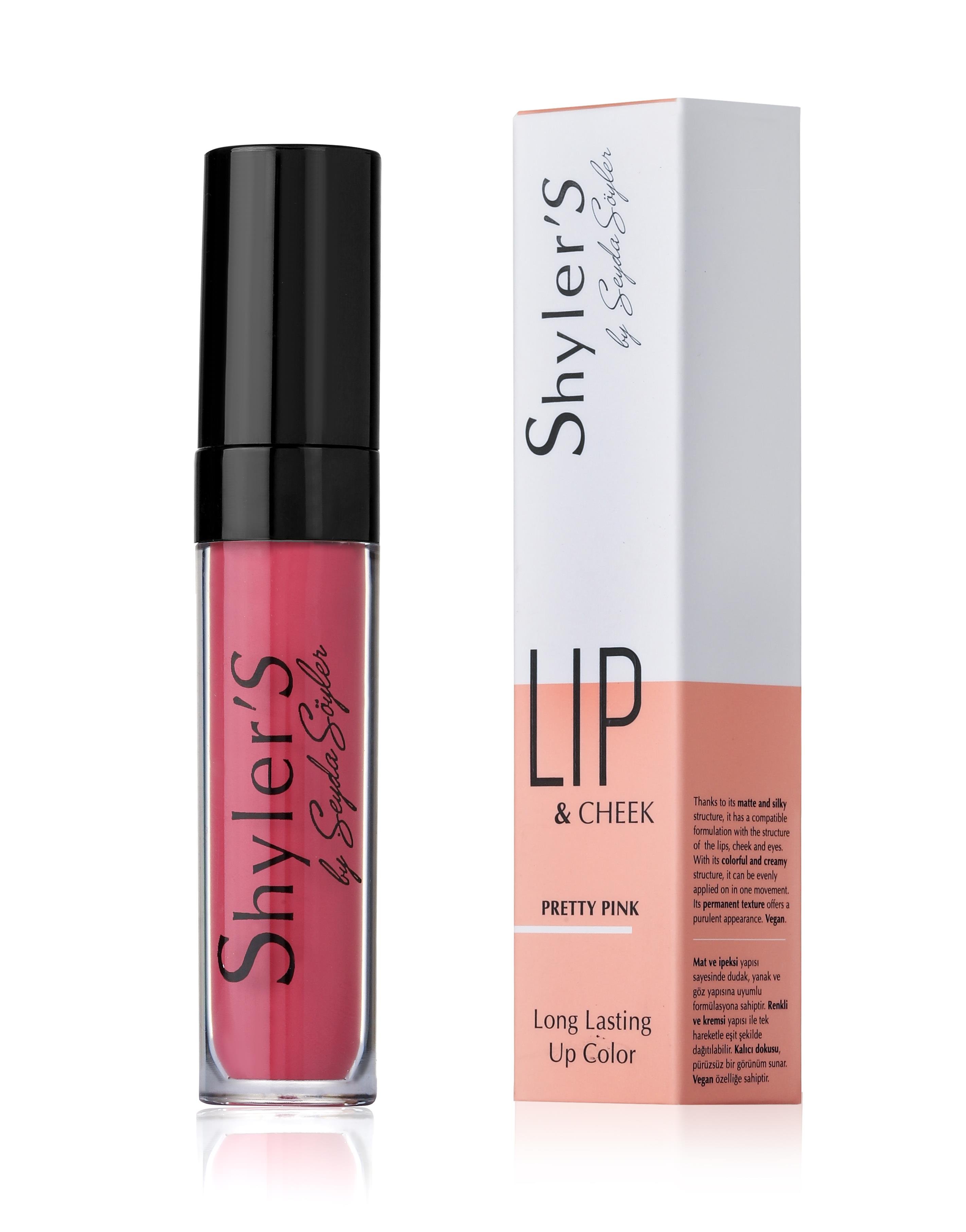 Shyler'S Lip & Cheek Pretty Pink Lip Color