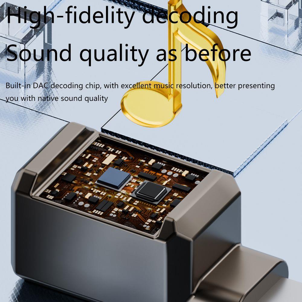 LivX Lightning to 3.5mm Kulaklık Adaptörü 32BİT/384KHZ Yüksek Ses Kalitesi Çevirici OTGBX