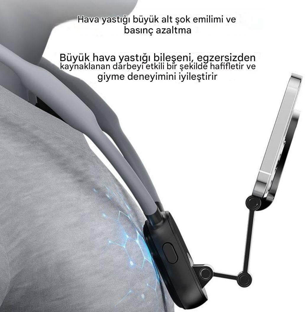 LivX Manyetik Boyun Tipi Esnek Telefon Tutucu – Eller Serbest POV / Vlog / Spor Kullanımı için Uyumlu NH-01