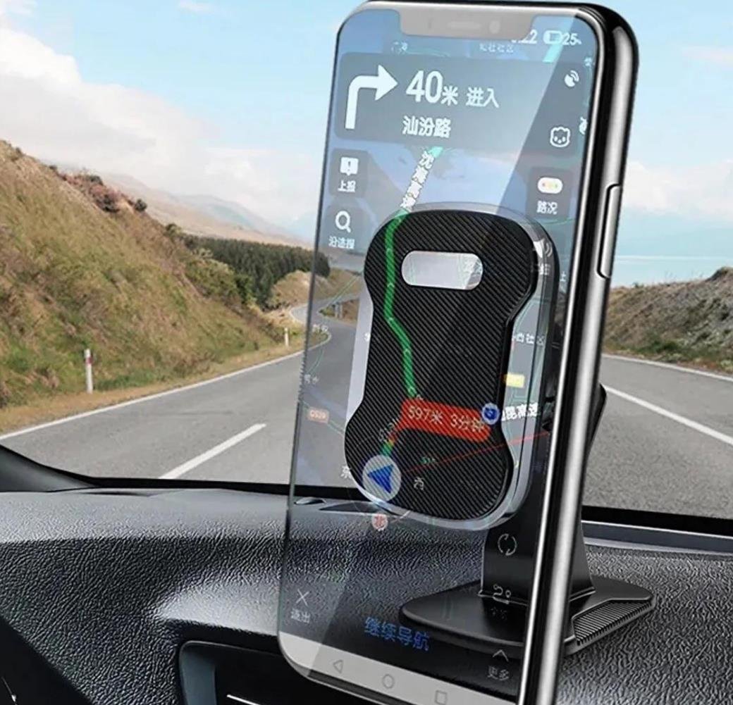 LivX Privity Serisi Mıknatıslı Araç İçi Telefon Tutucu Vantuzlu Magnet 360 Derece Telefon Tutucu UGL