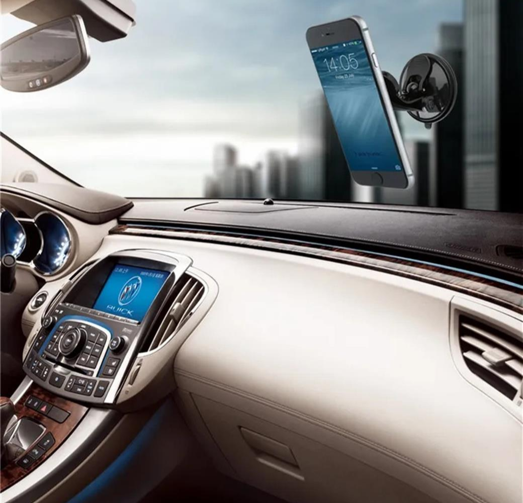 LivX Privity Serisi Mıknatıslı Araç İçi Telefon Tutucu Vantuzlu Magnet 360 Derece Telefon Tutucu GMM