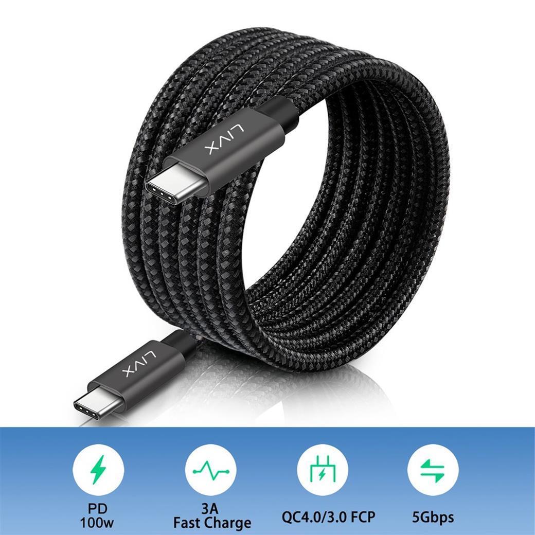 LivX Rapid 20W USB-C Mini PD Hızlı Şarj Cihazı Güç Adaptörü ve  2 Metre Hızlı Şarj ve Data Kablosu