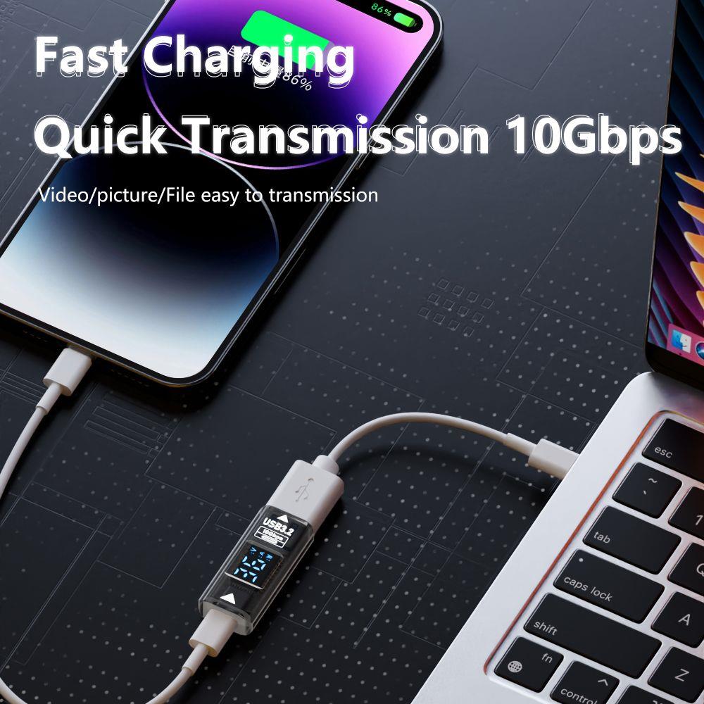 LivX USB 3.2 to Type C Şarj Kablosu Dönüştürücü 10Gbps 36W OTGACD