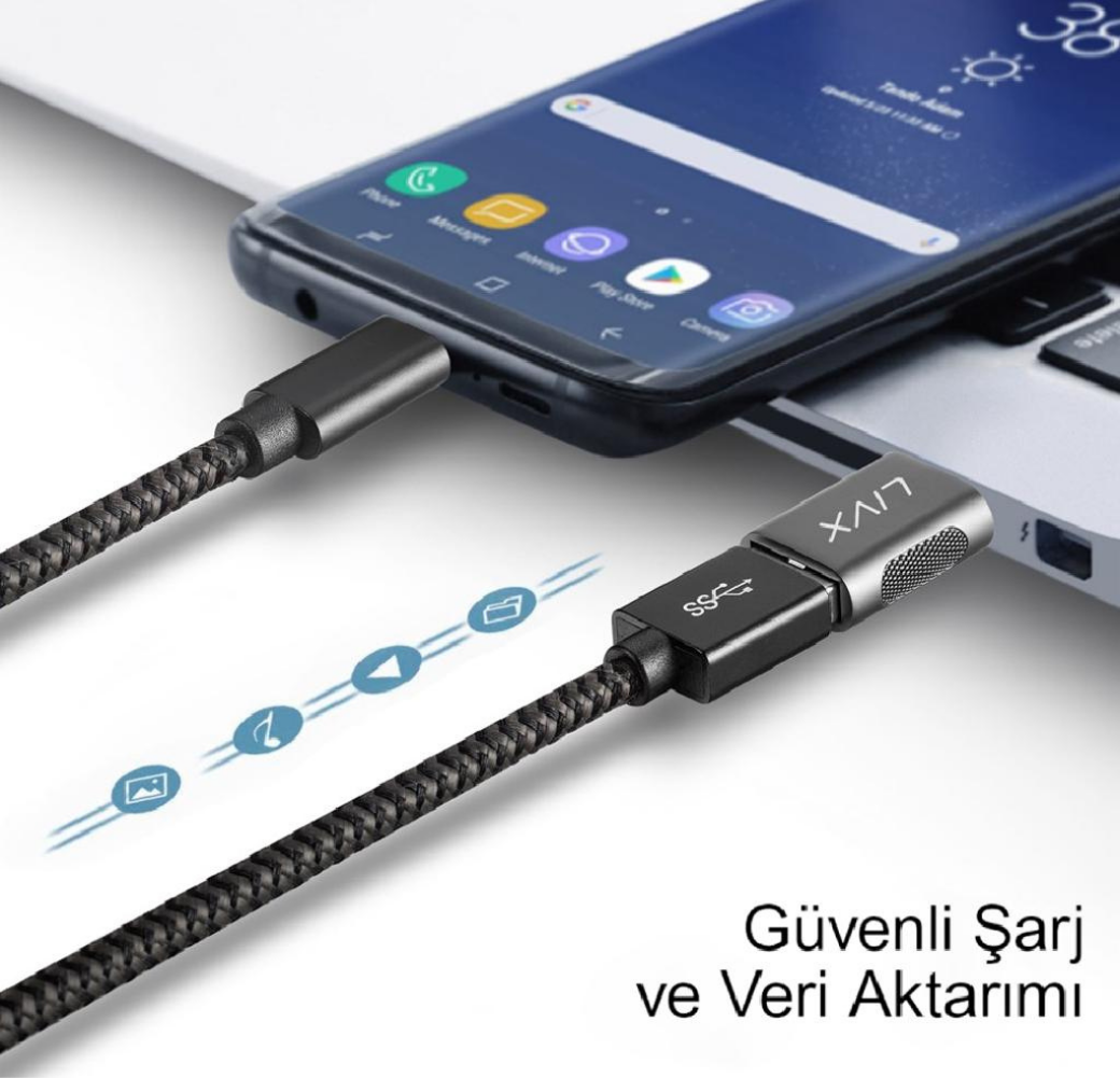 Livx USB 3.0 To Type-C Çevirici Dönüştürücü OTG Adaptör OTGCM