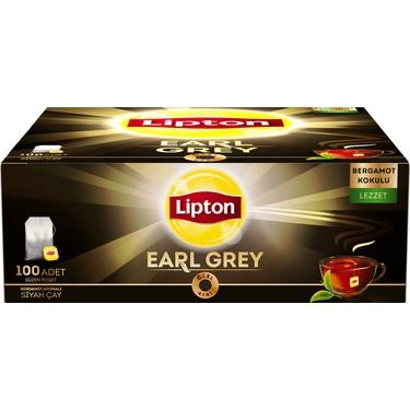 Lipton Earl Grey Bardak Poşet Çay 2gr 100lü Paket
