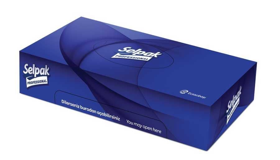 Selpak Professional Kutu Mendil 18x21cm 50'li