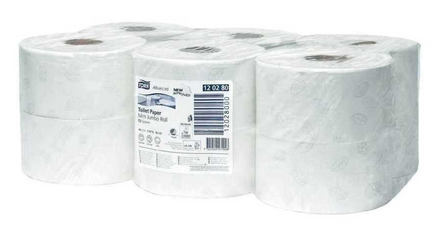 Tork Advanced Mini Jumbo Tuvalet Kağıdı 170m 12'li Koli