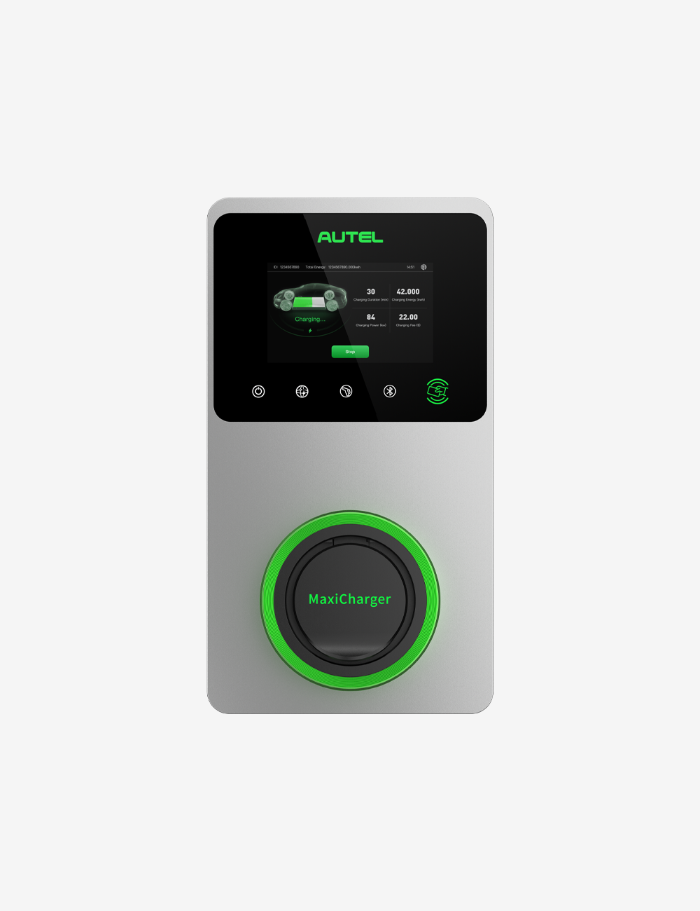 AutelAutel MaxiCharger AC Ekranlı 22kW Elektrikli Araç Şarj Ünitesi (soketli)