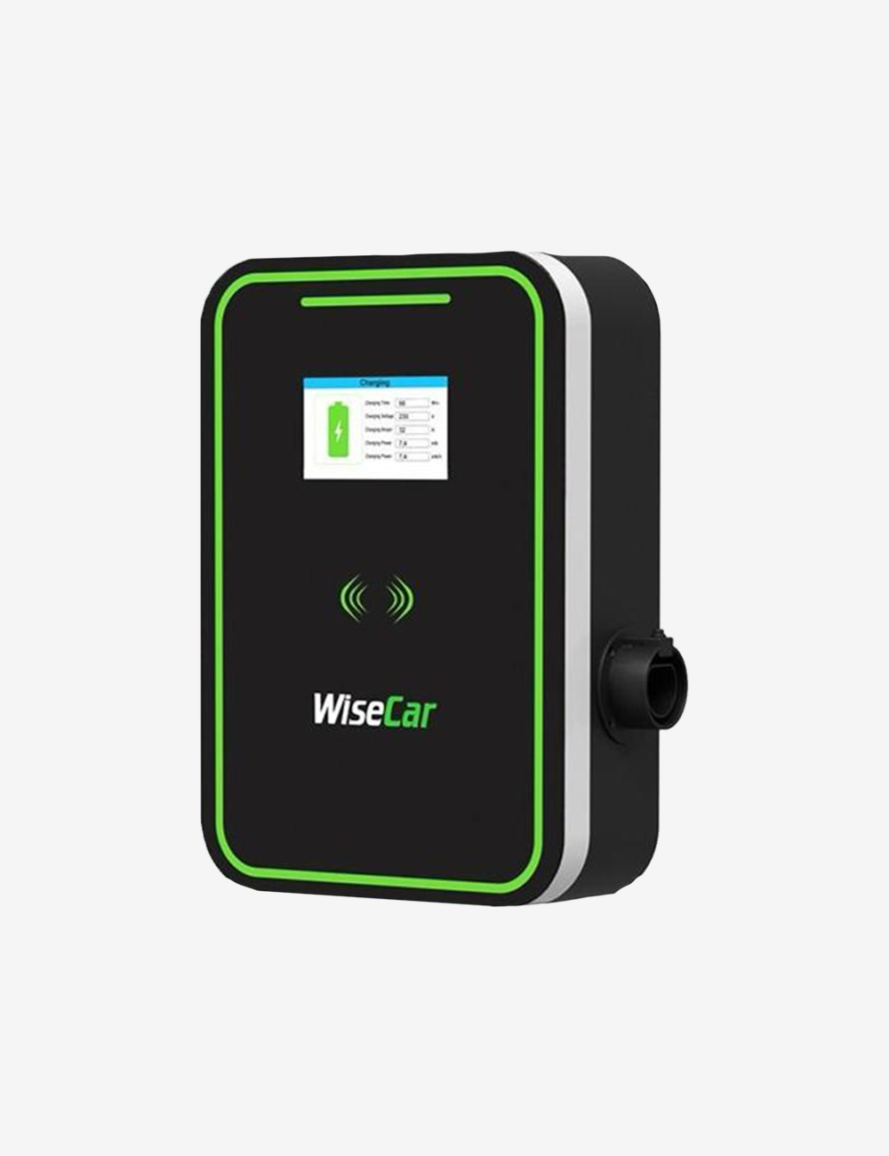 WiseCarWiseCar 22kW LCD Elektrikli Araç Şarj Ünitesi (kablolu)