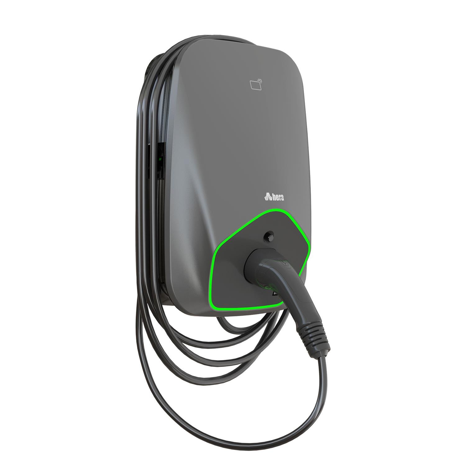 Hera7kW Hera Kablolu Elektrikli Araç Şarj Ünitesi