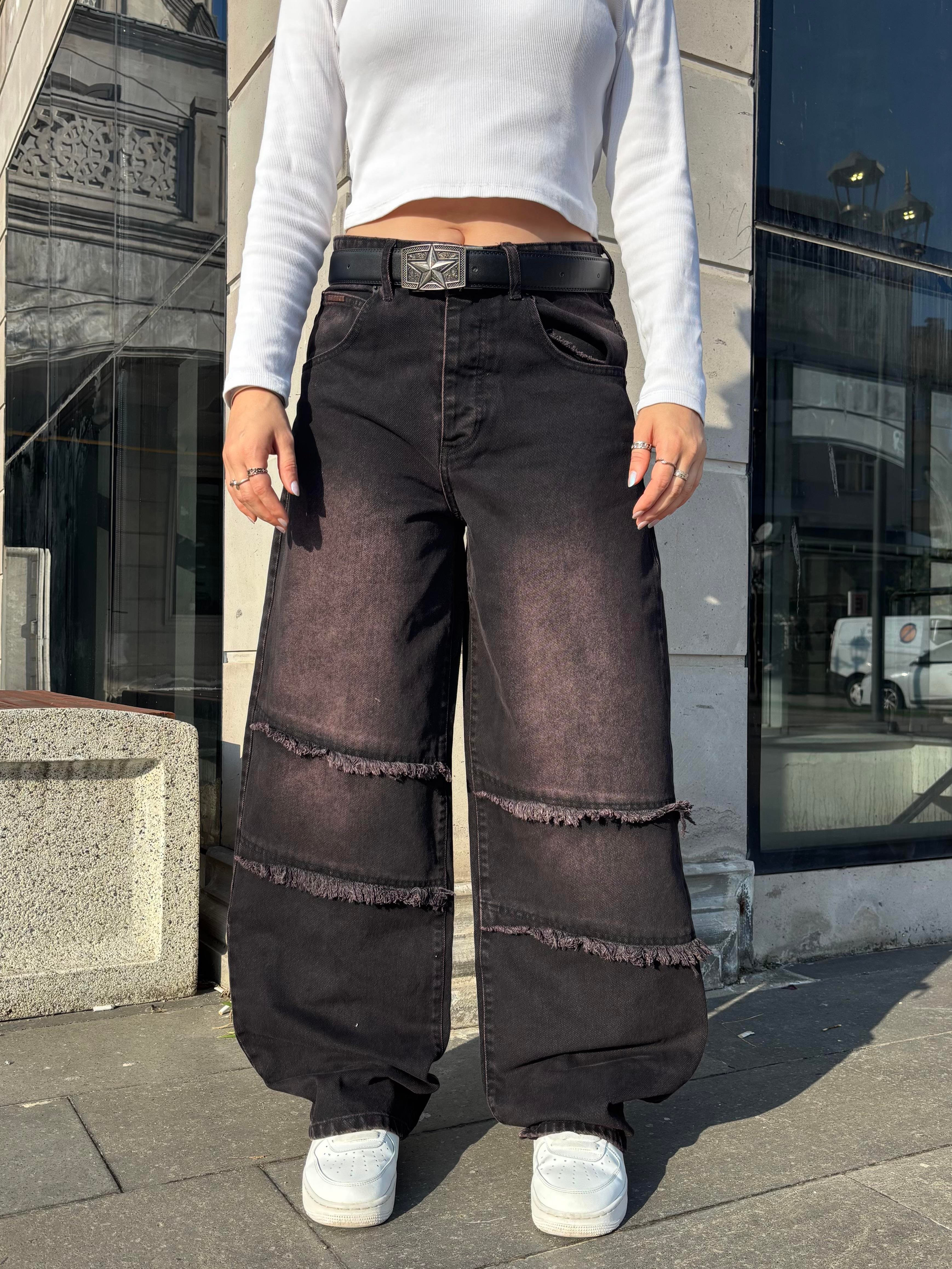 Antrasit Bronz Ton Baggy Pants