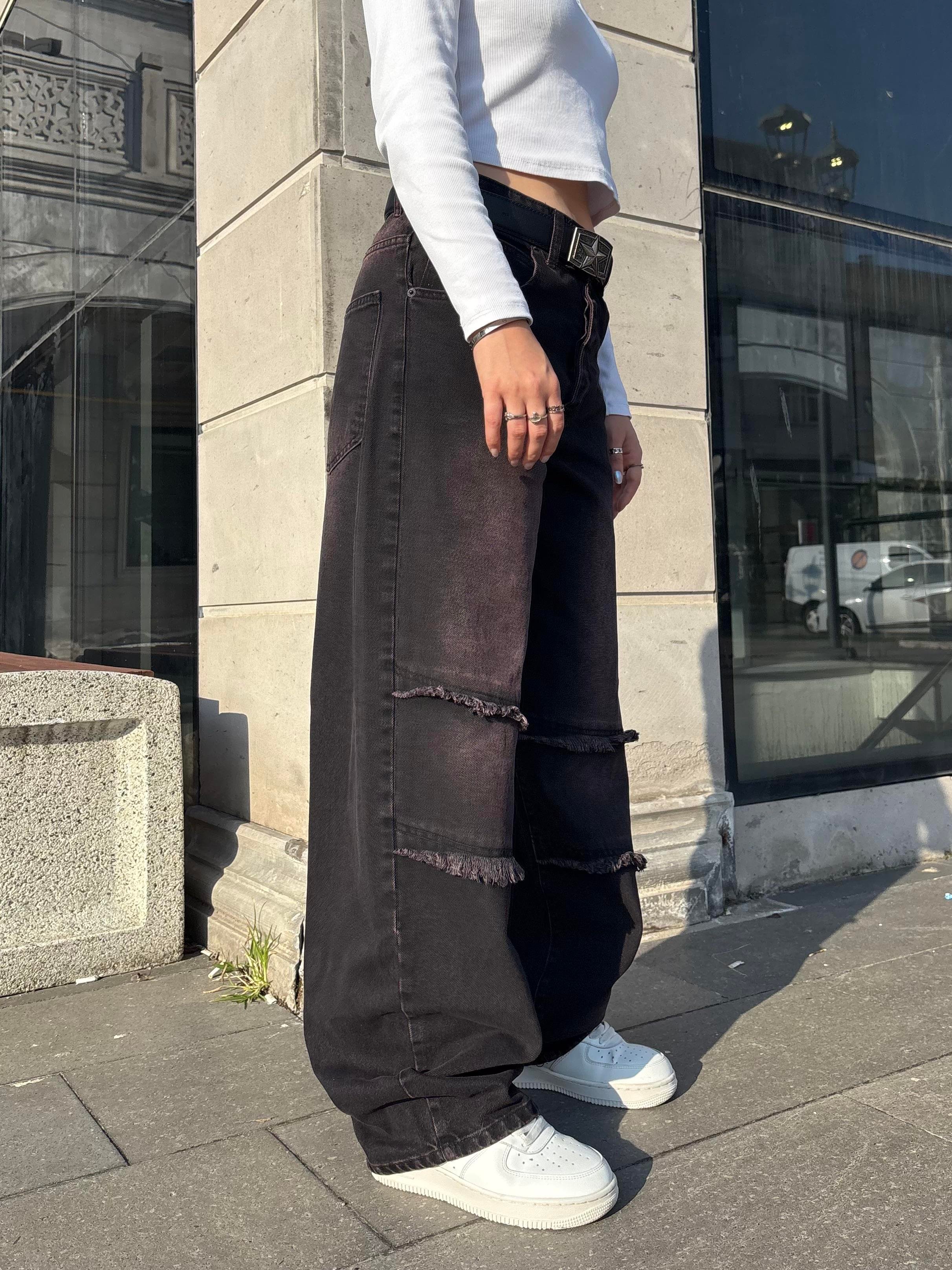 Antrasit Bronz Ton Baggy Pants