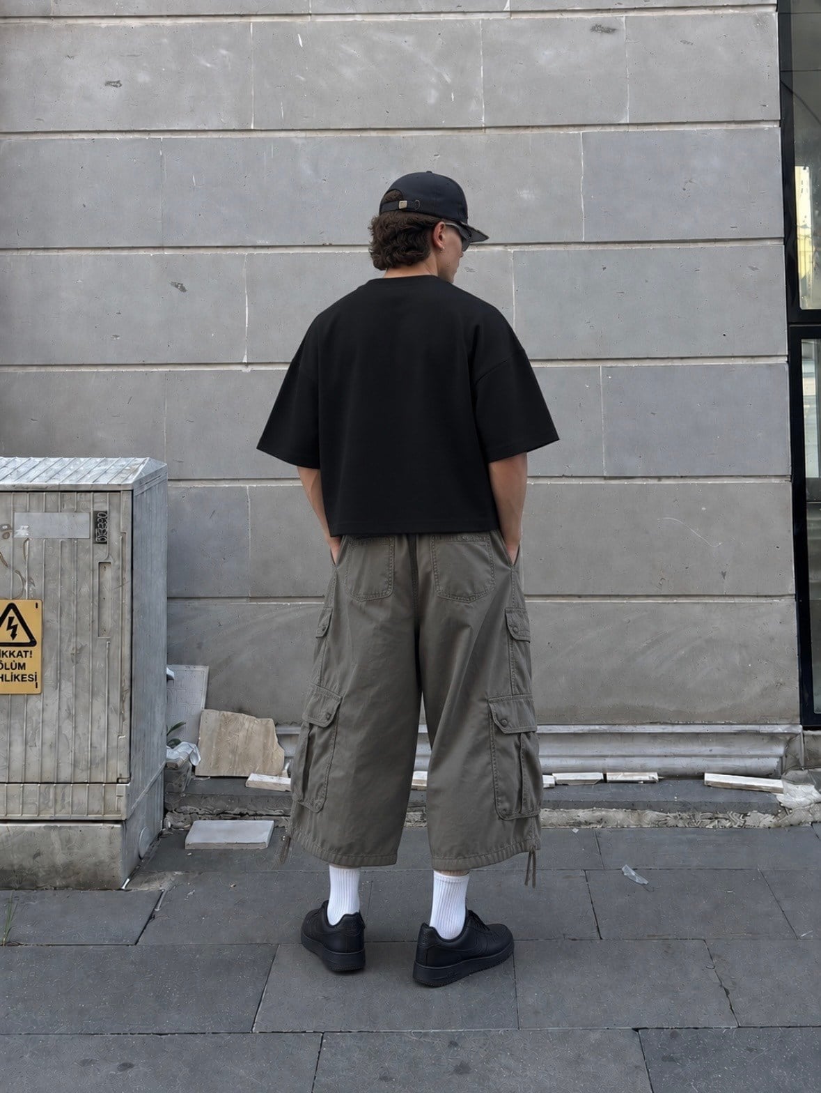 Black Core Heavy Boxy Oversized Tişört