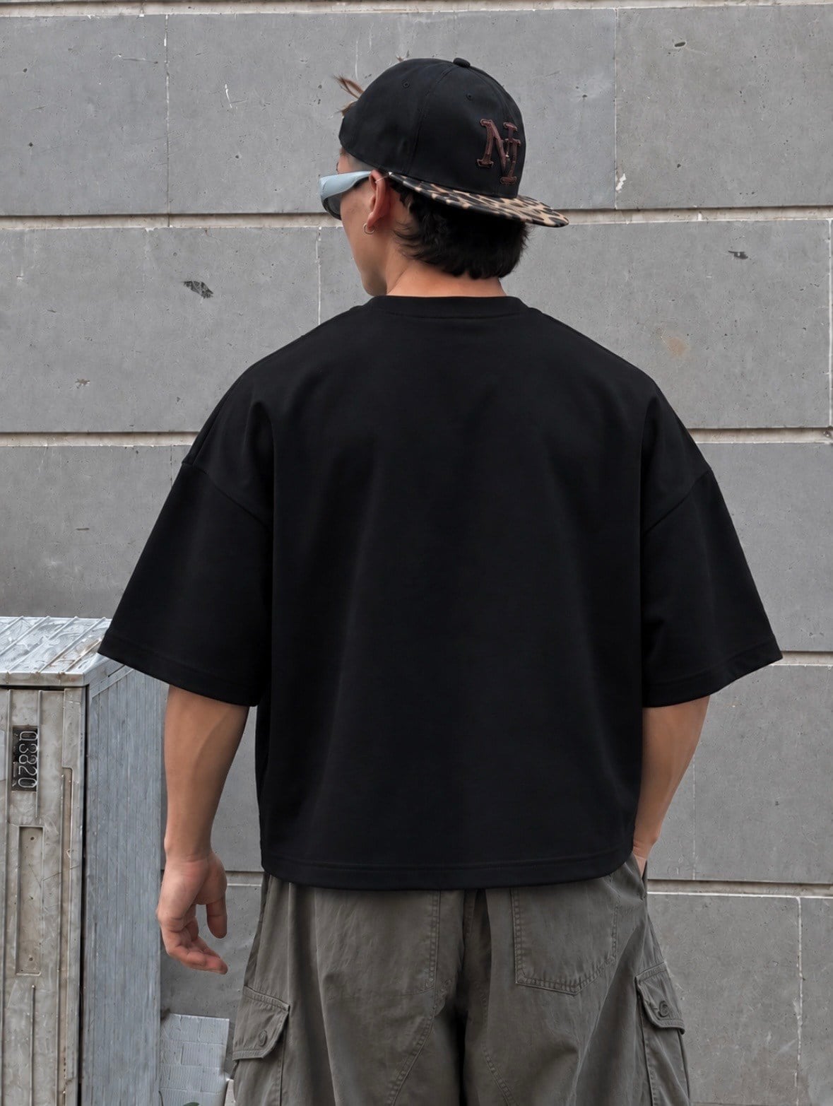 Black Core Heavy Boxy Oversized Tişört