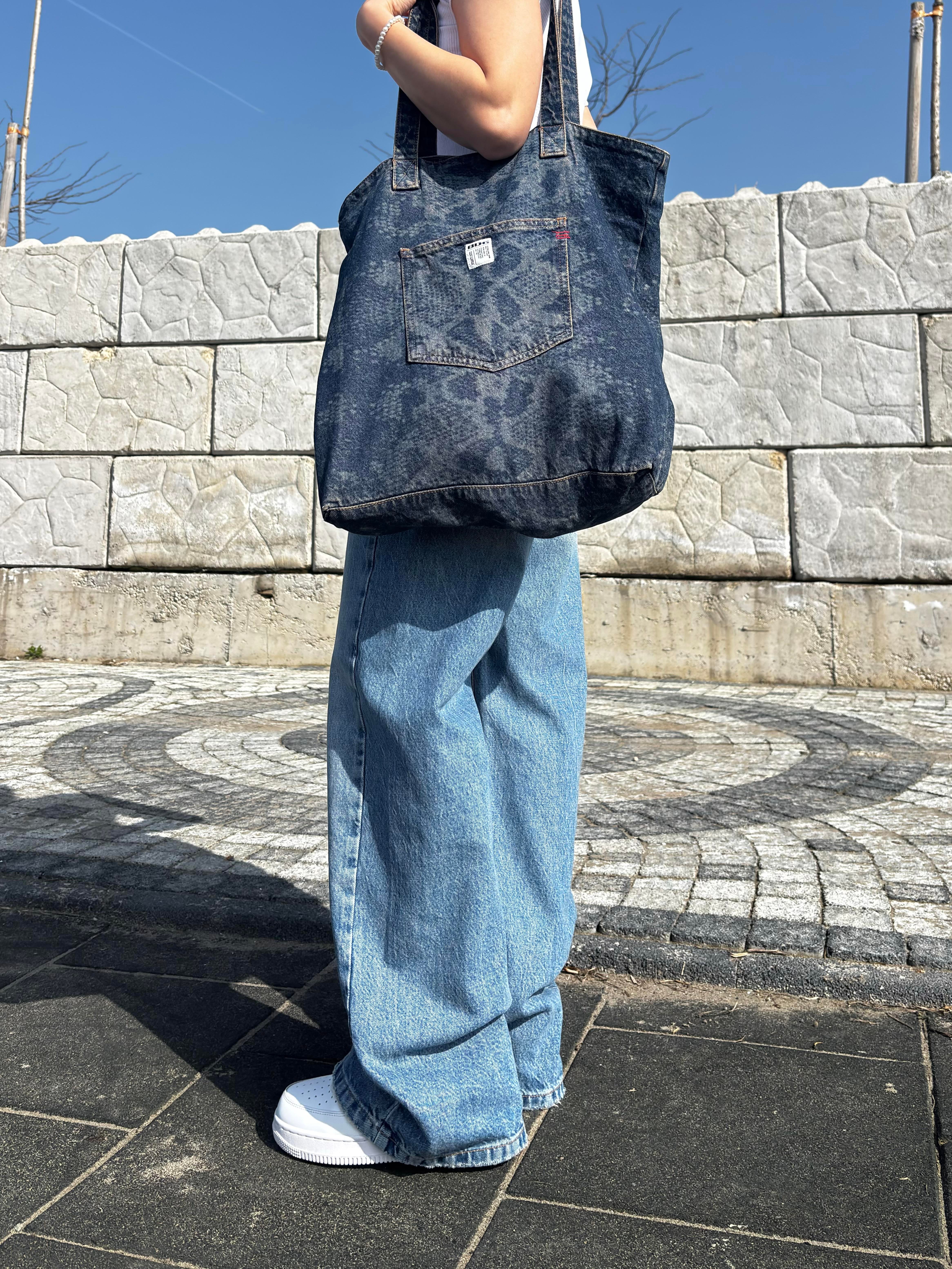 Blue Denim Düşük Bel Jean
