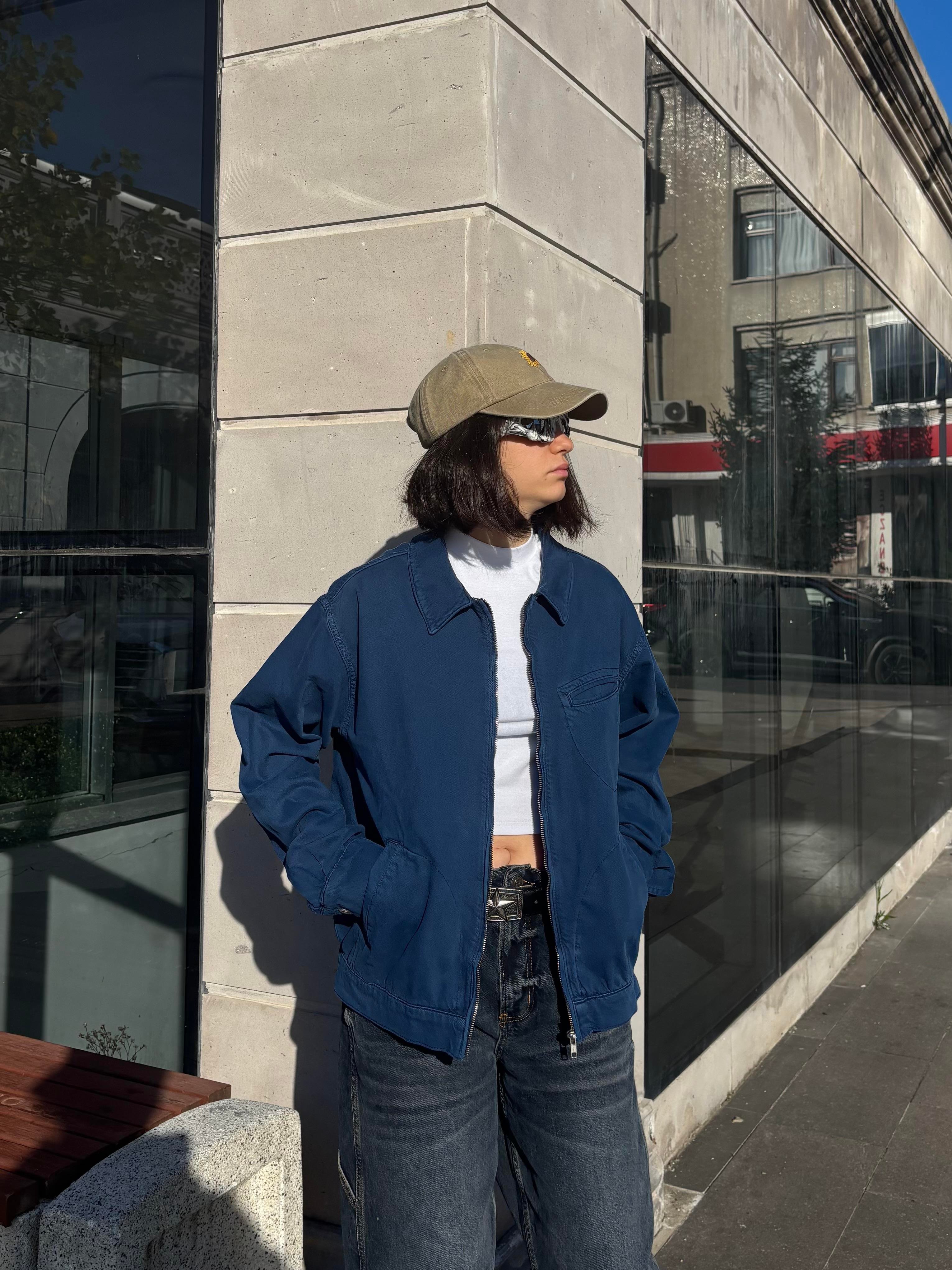 Blue Tony Harrington Jacket