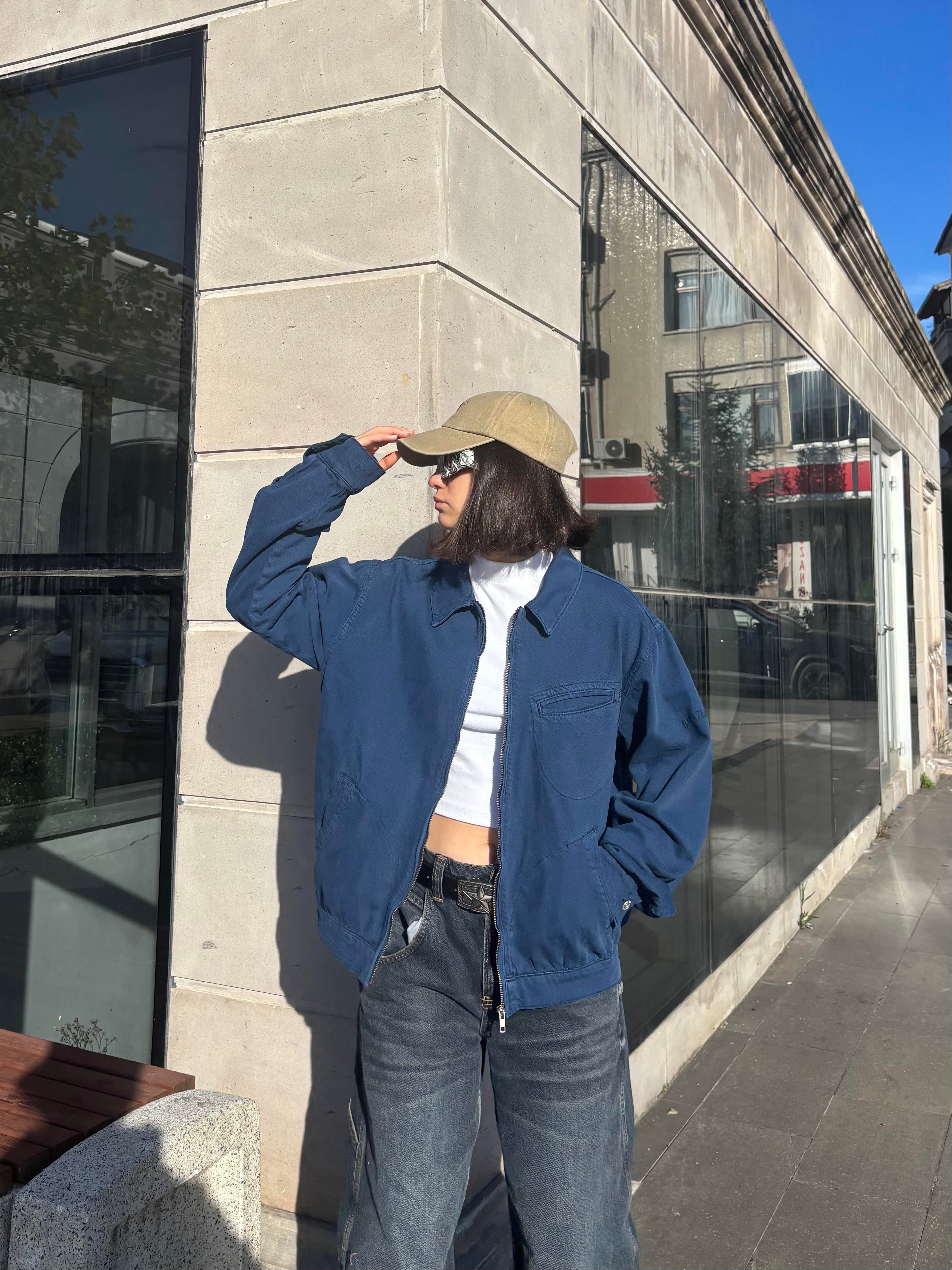 Blue Tony Harrington Jacket