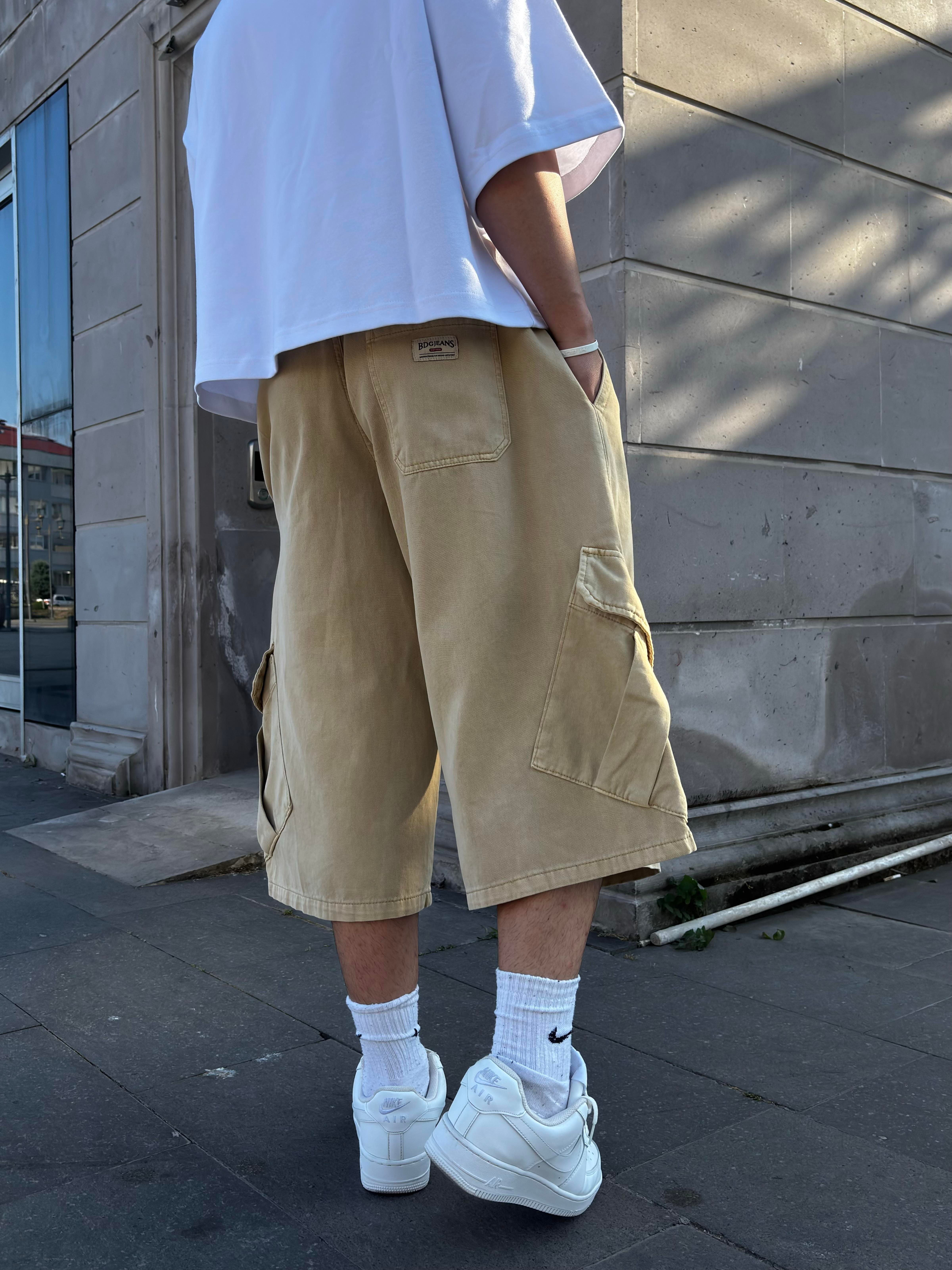Bobbi Wide-Leg Pull-On Jorts