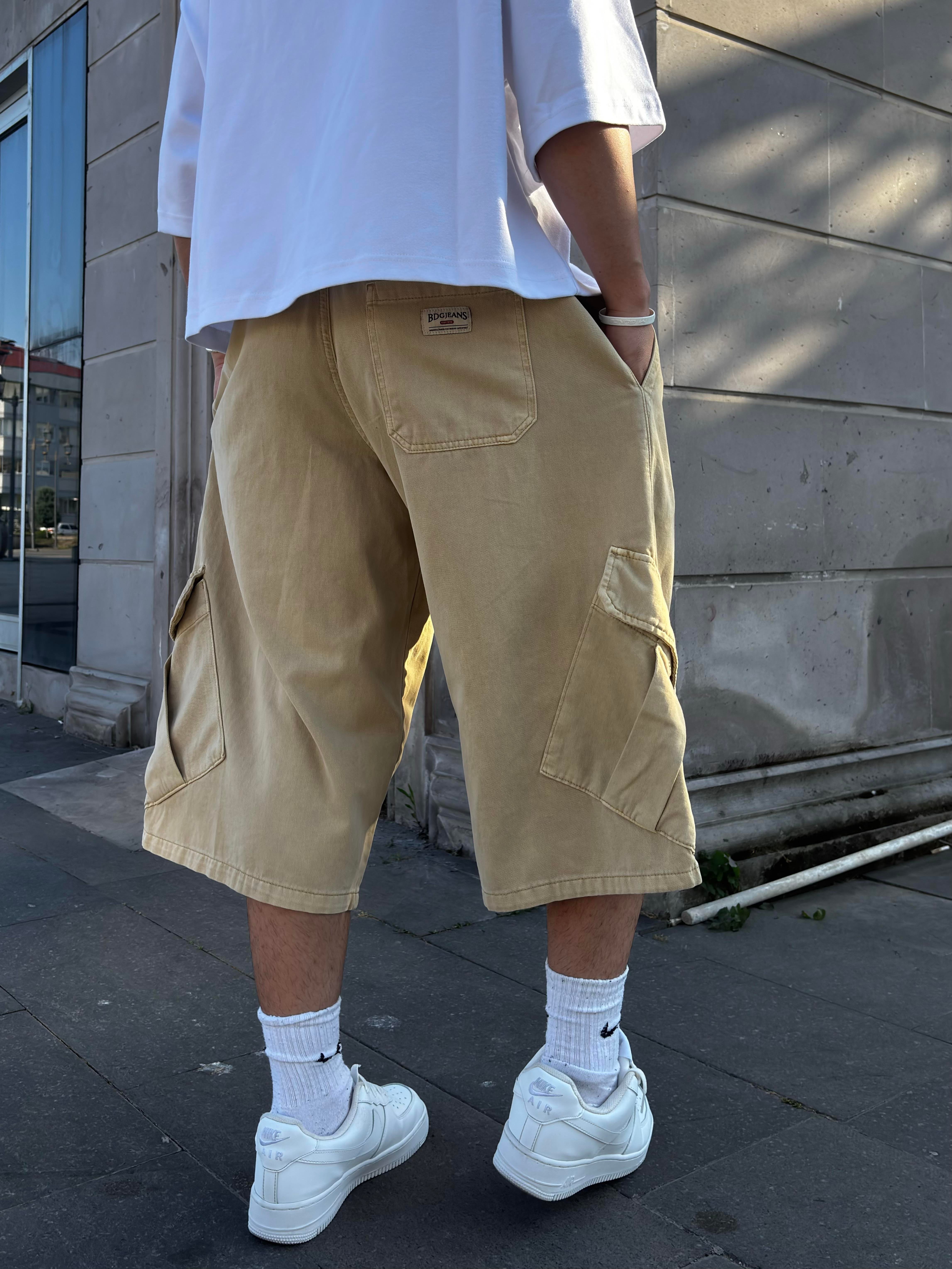 Bobbi Wide-Leg Pull-On Jorts