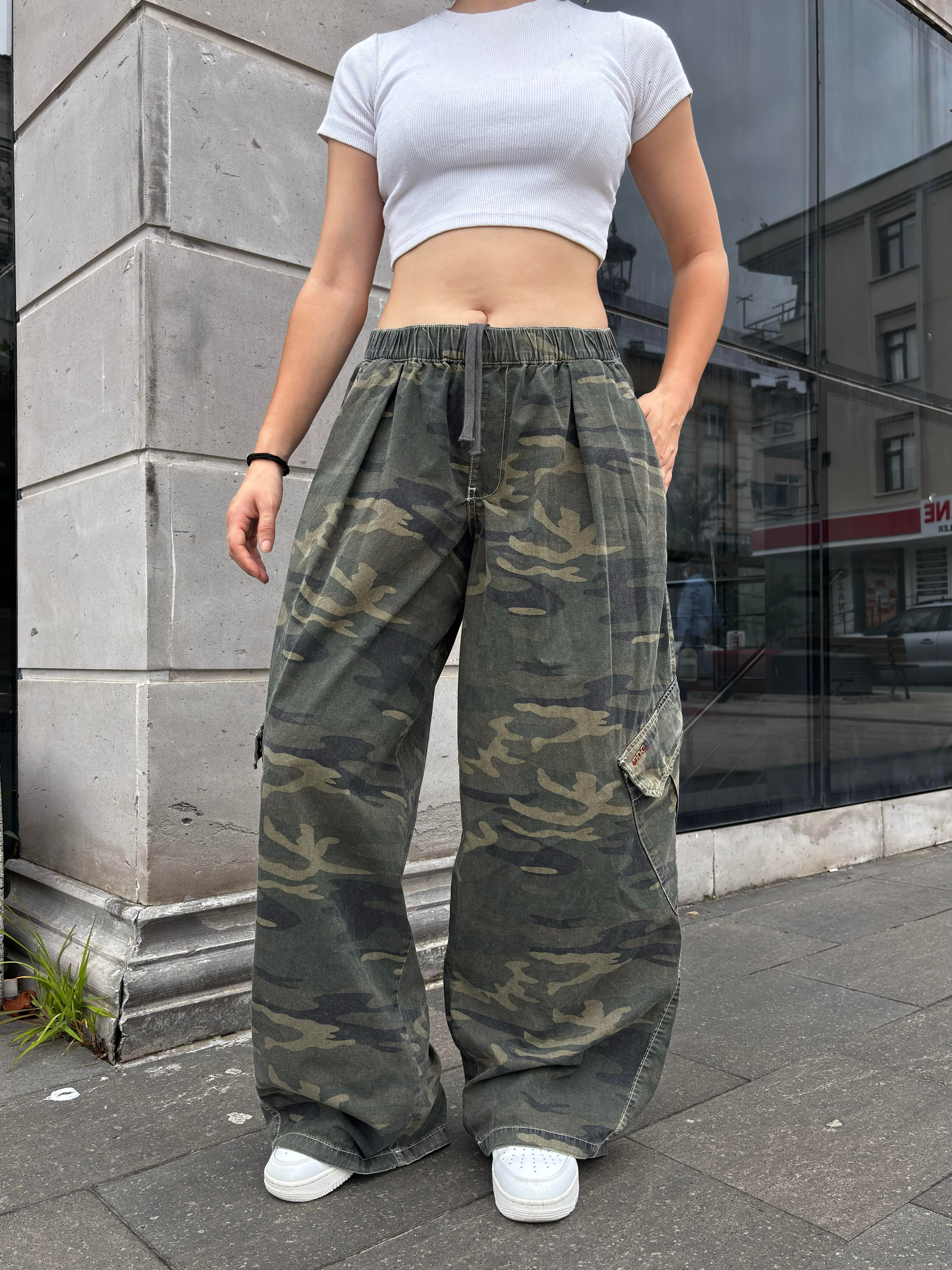 Camo Bobbi Pull-On Baggy Pant