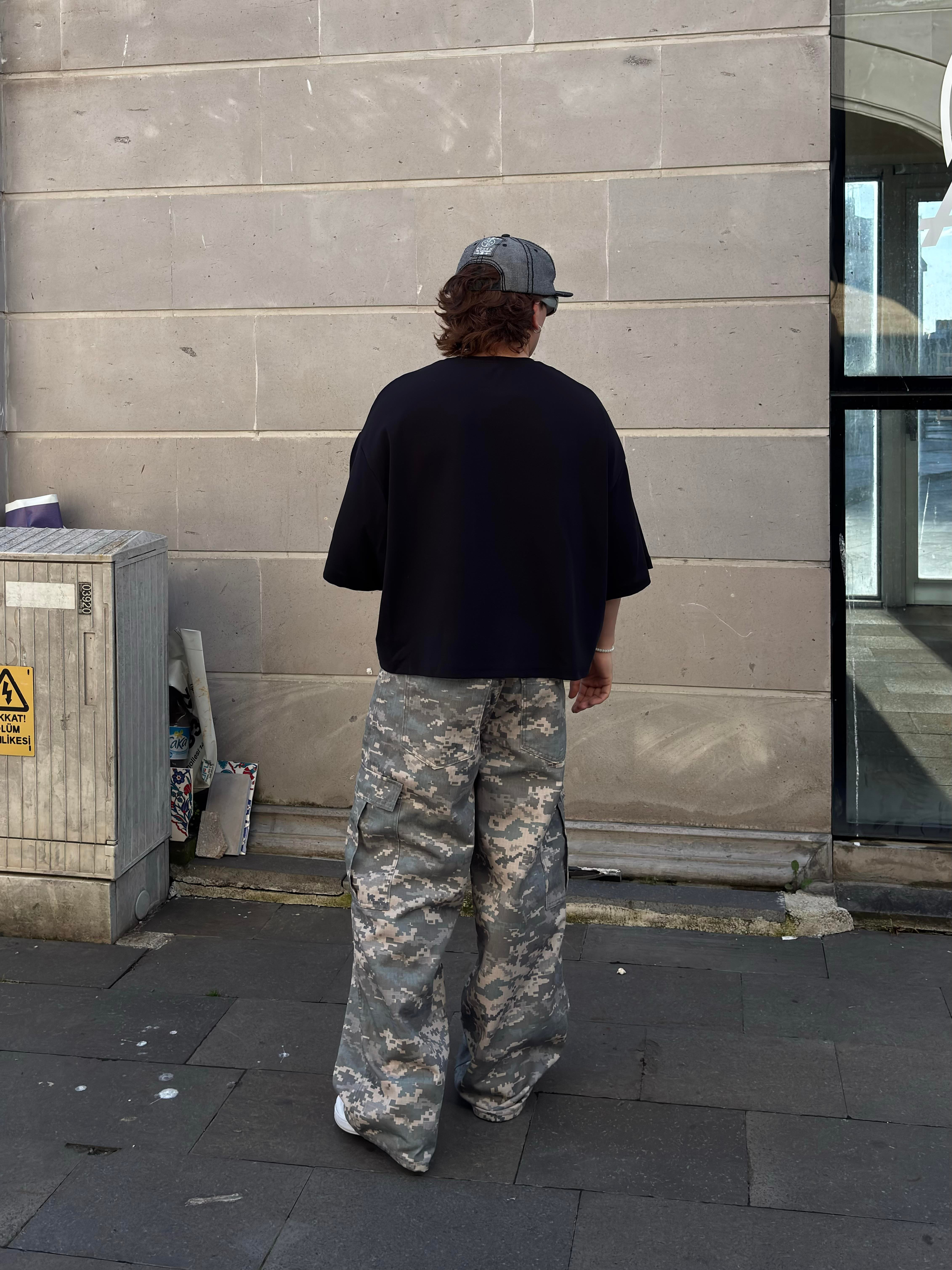 Camouflage Stance Baggy Cargo Pants