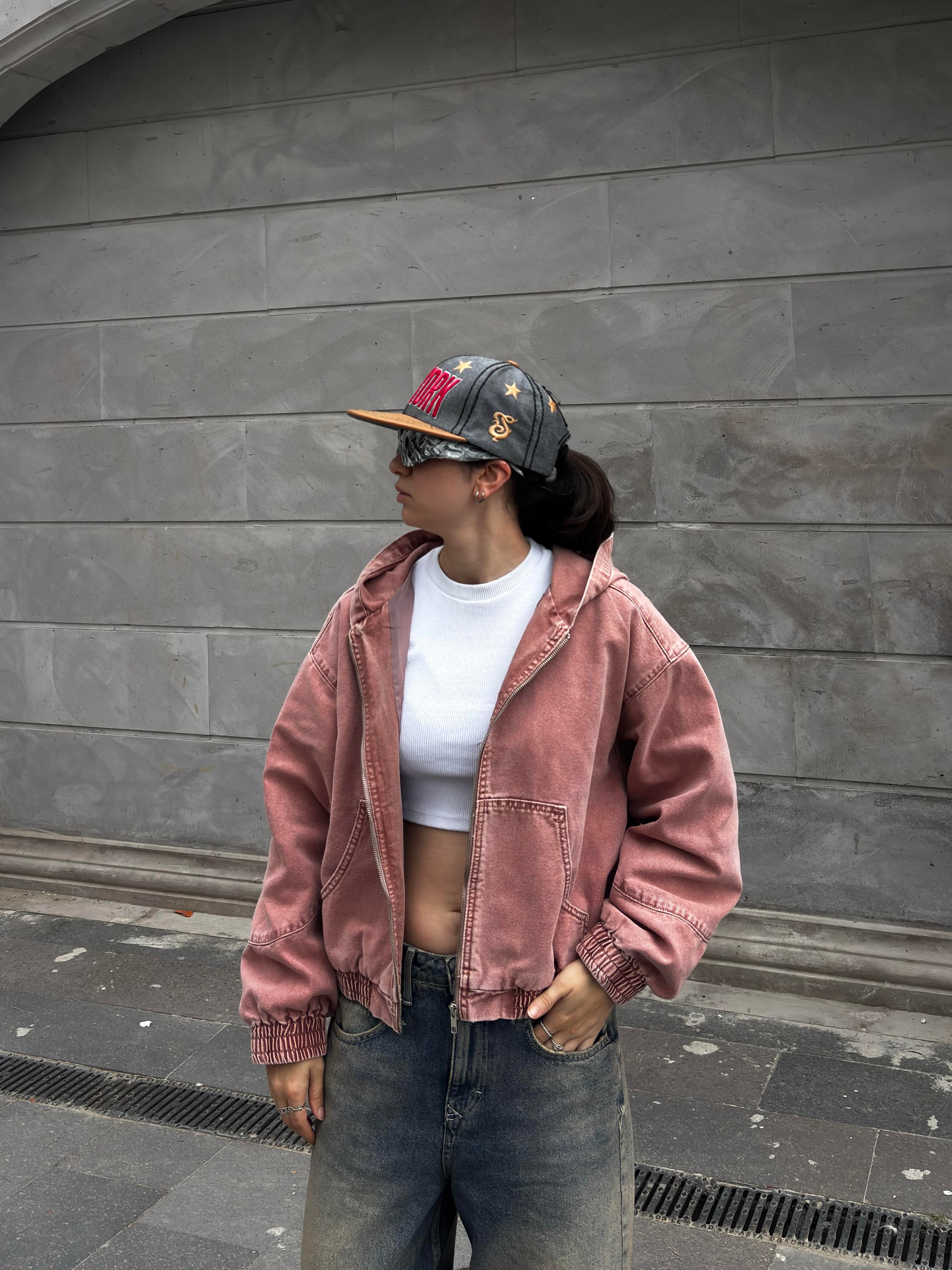 Daria Embroidered Unwadded Canvas Jacket