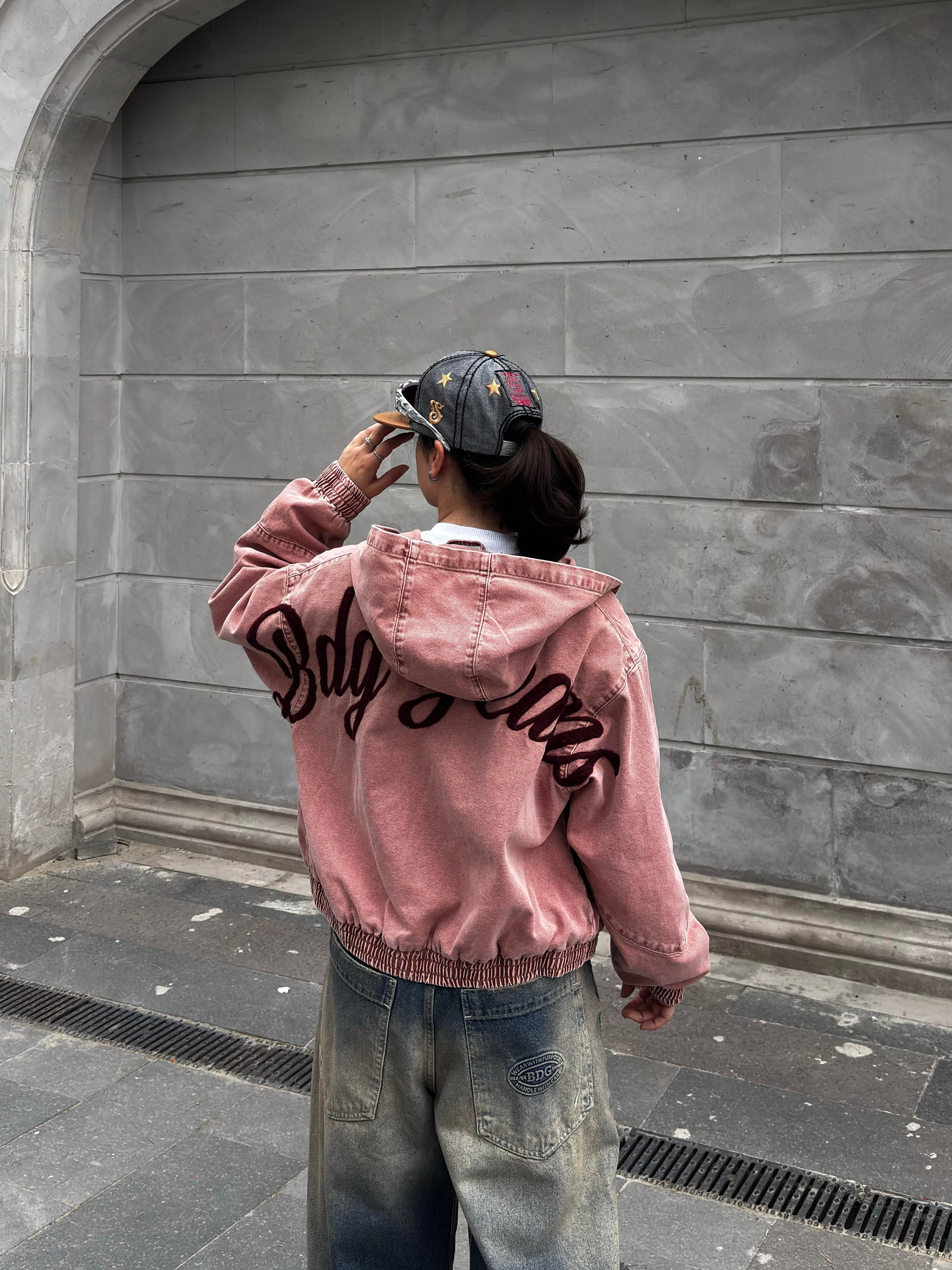 Daria Embroidered Unwadded Canvas Jacket