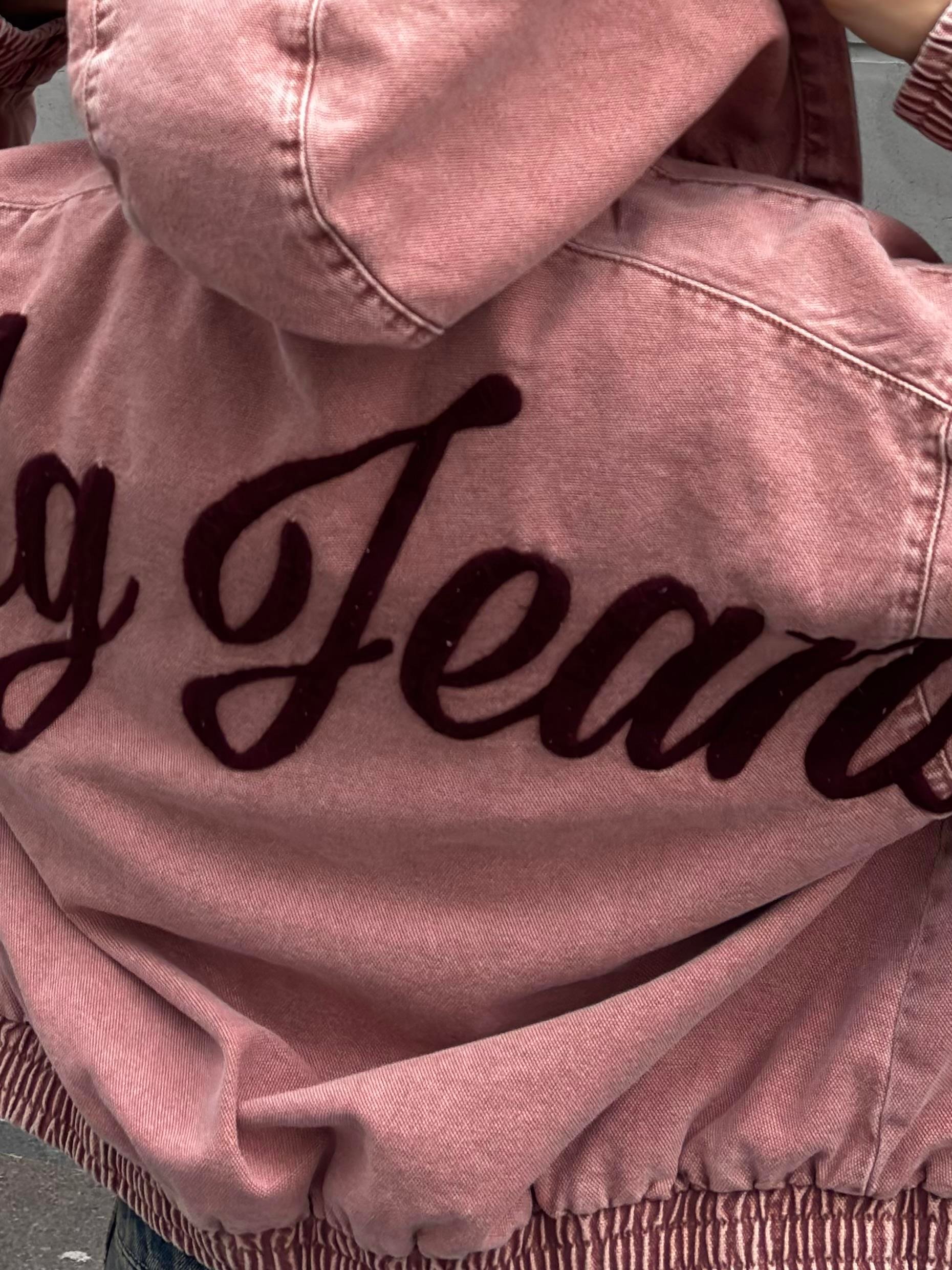 Daria Embroidered Unwadded Canvas Jacket