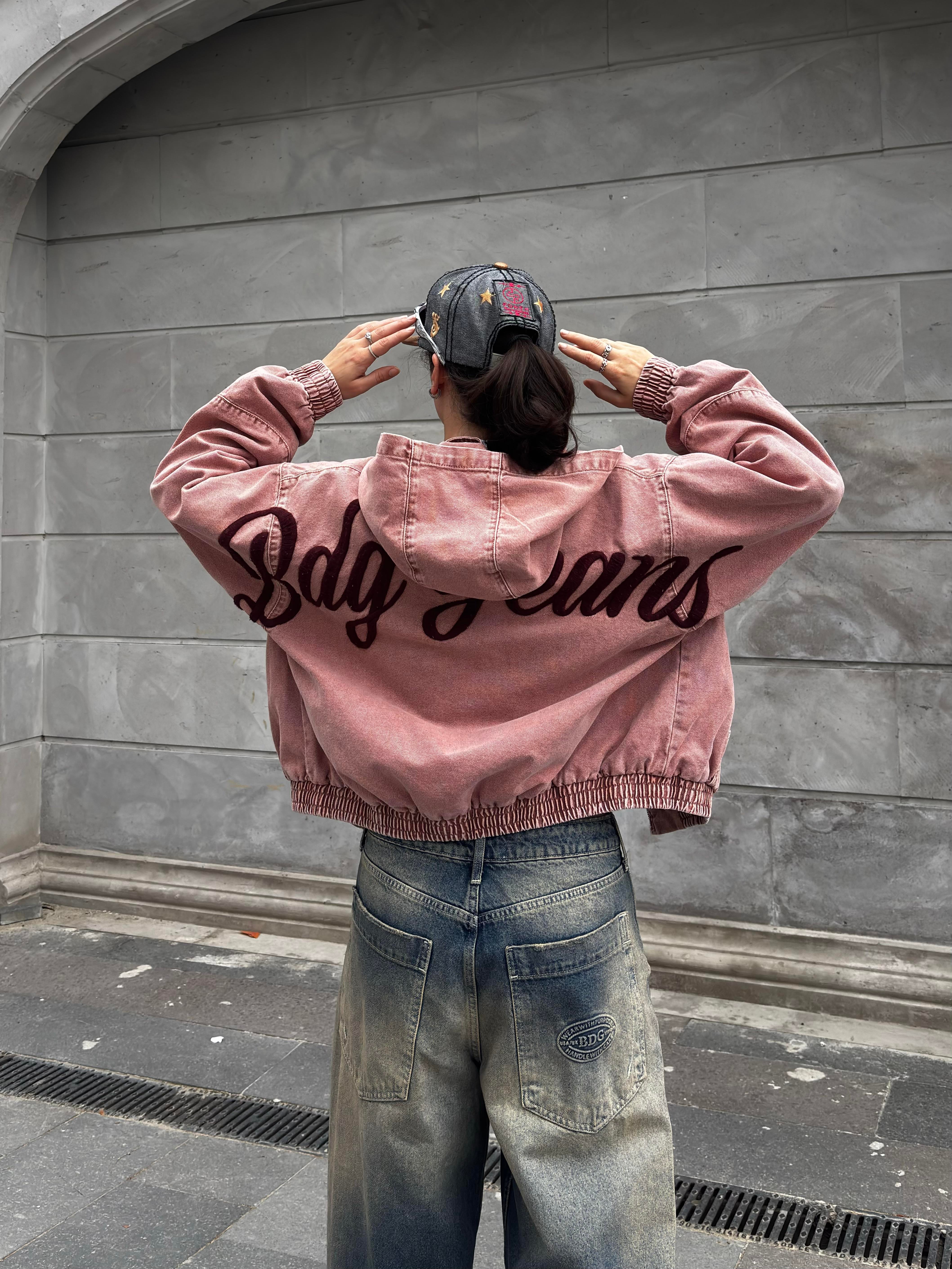 Daria Embroidered Unwadded Canvas Jacket