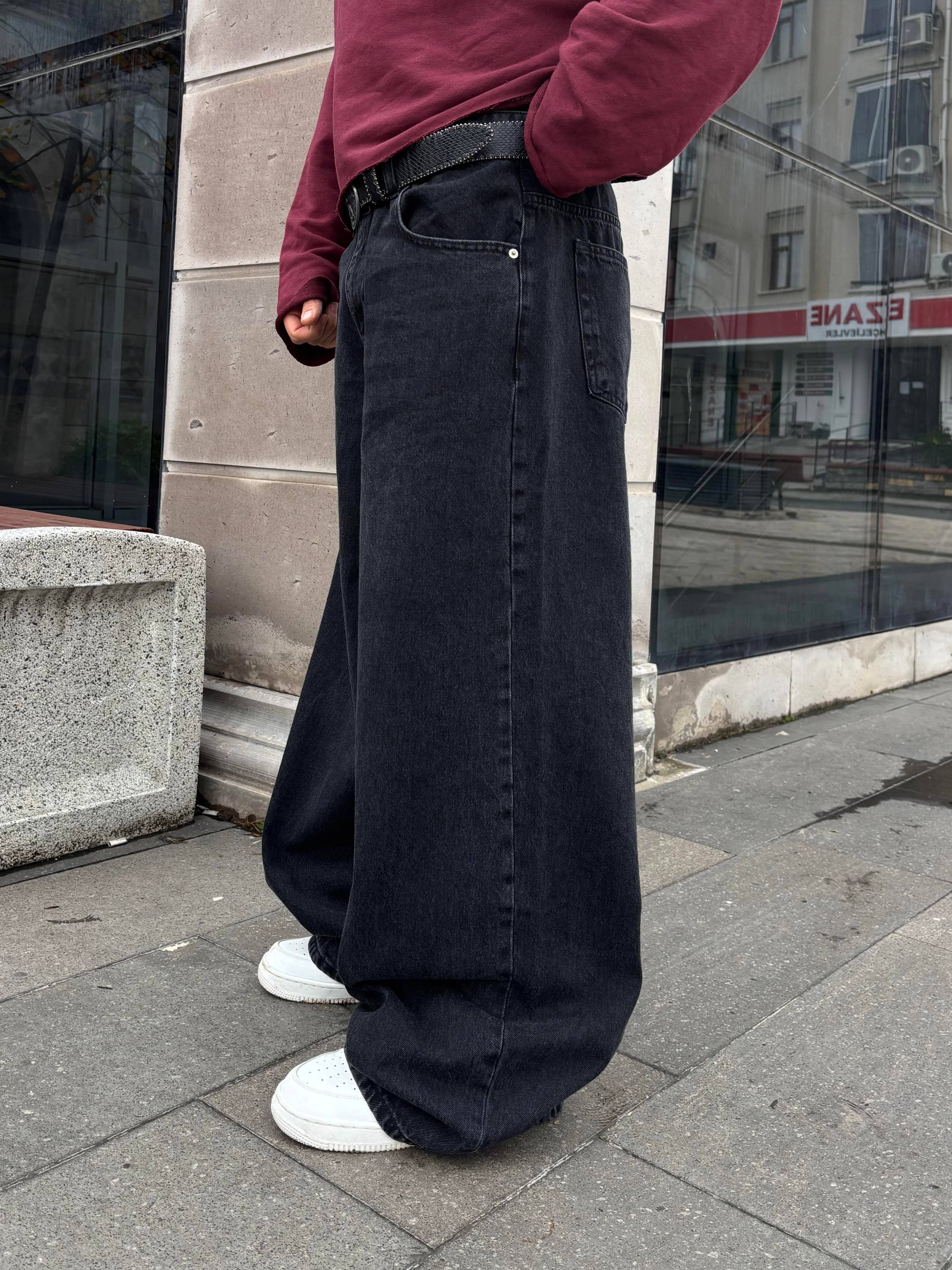 Dark Antrasit Ekstreme Stance Baggy Jean