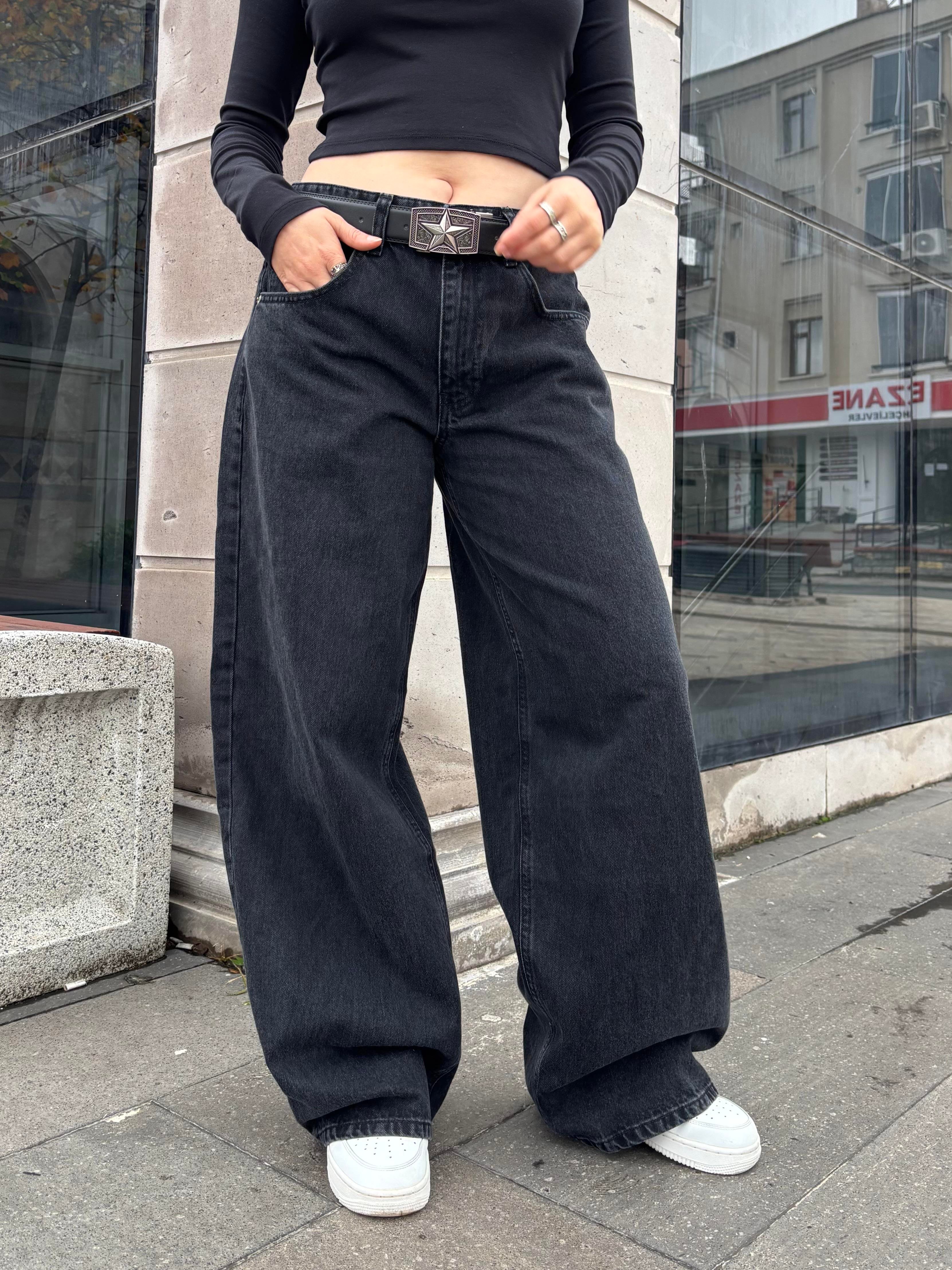 Dark Antrasit Ekstreme Stance Baggy Jean