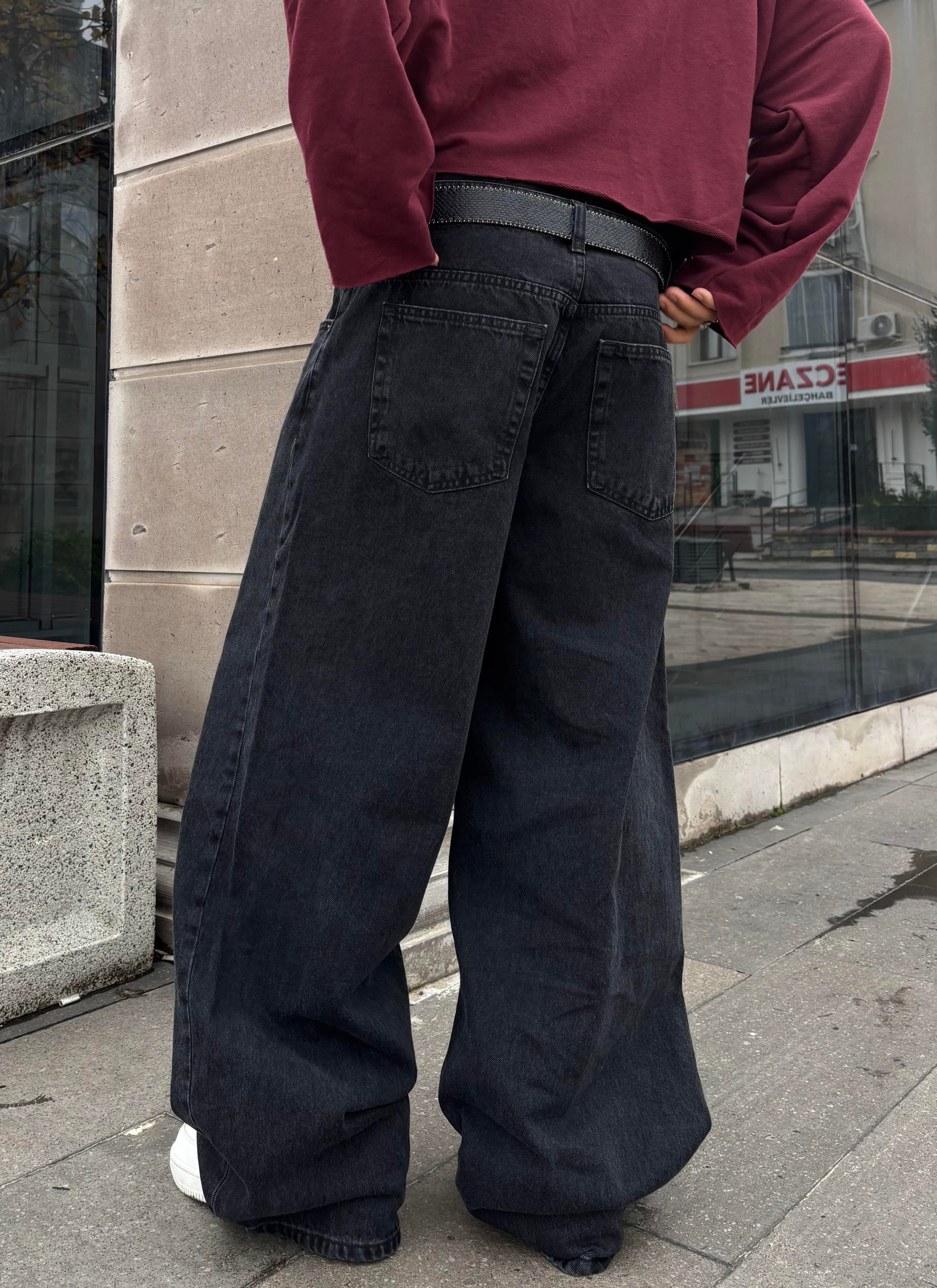 Dark Antrasit Ekstreme Stance Baggy Jean