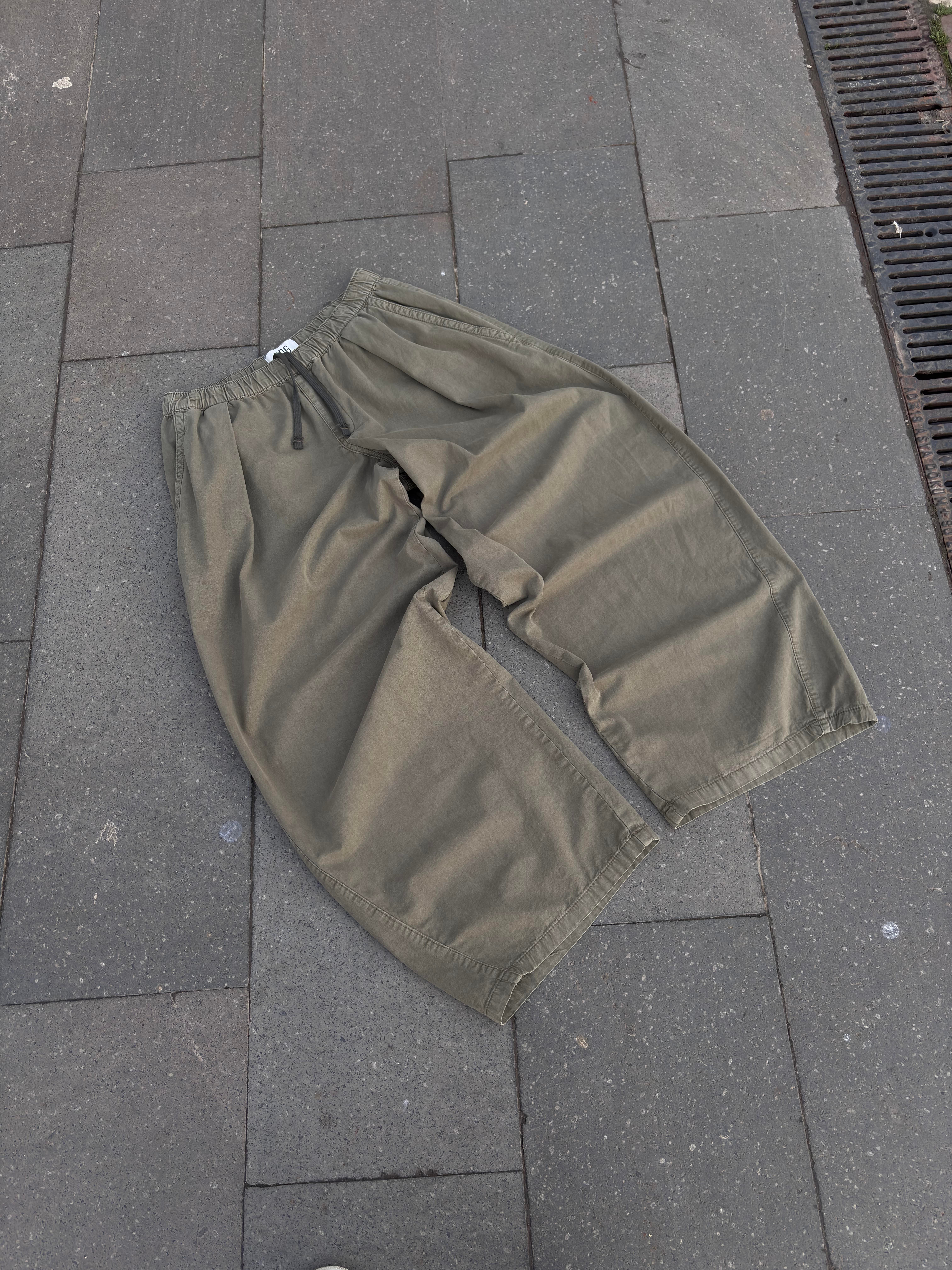 Green Tone Bobbi Baggy Pants
