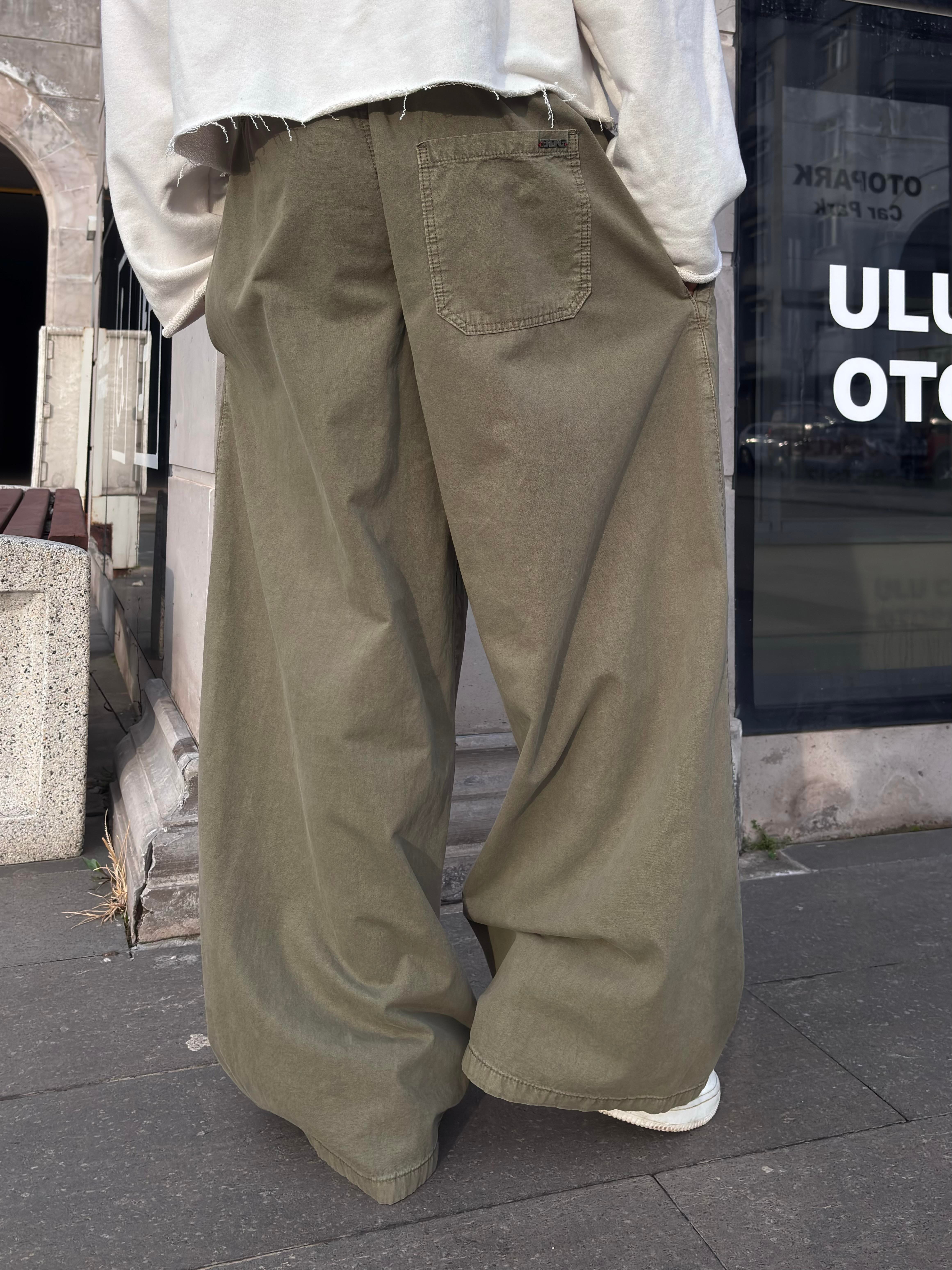 Green Tone Bobbi Baggy Pants