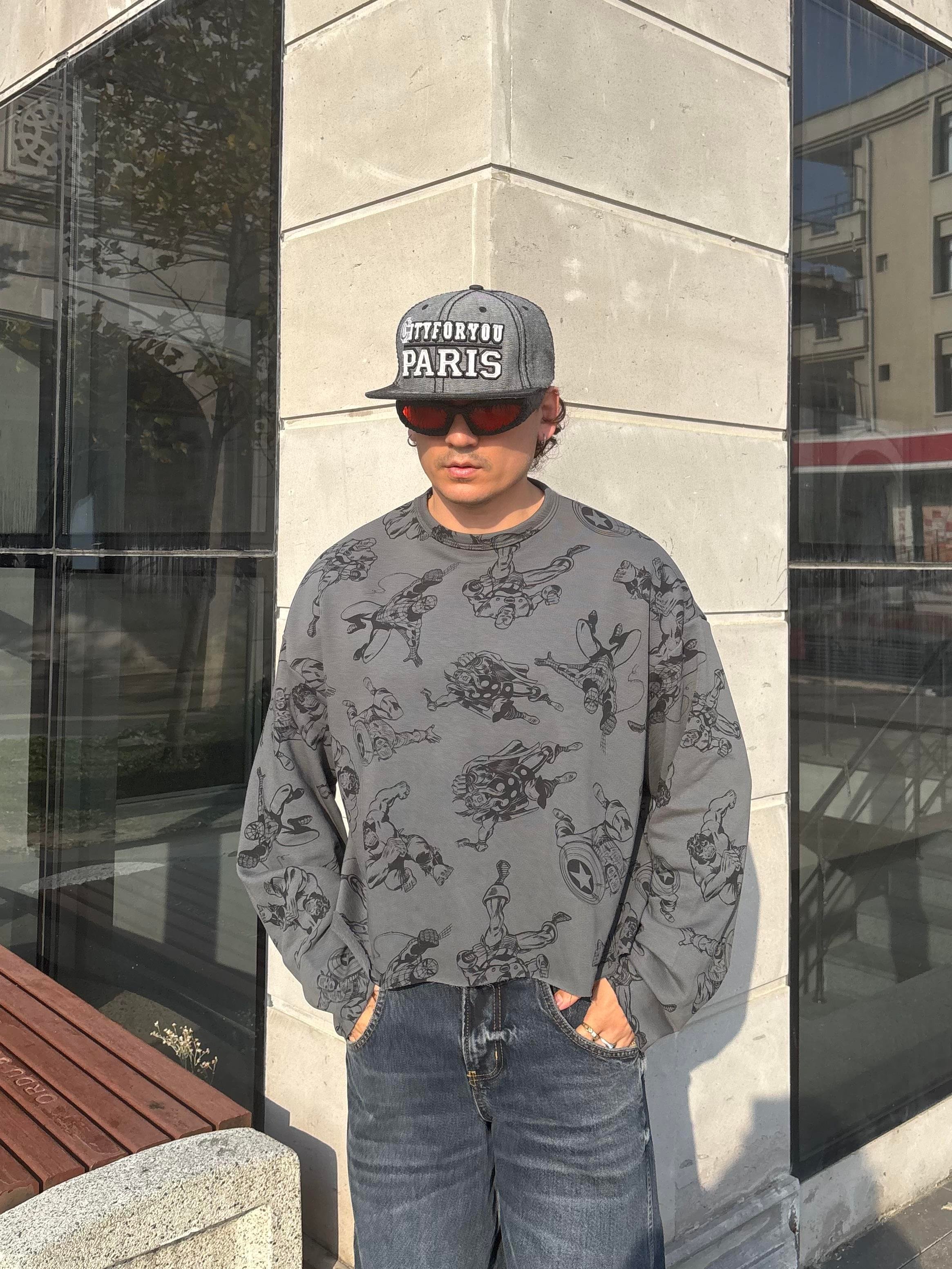 Hero Boxy Fit Cut-Off Sweatshirt