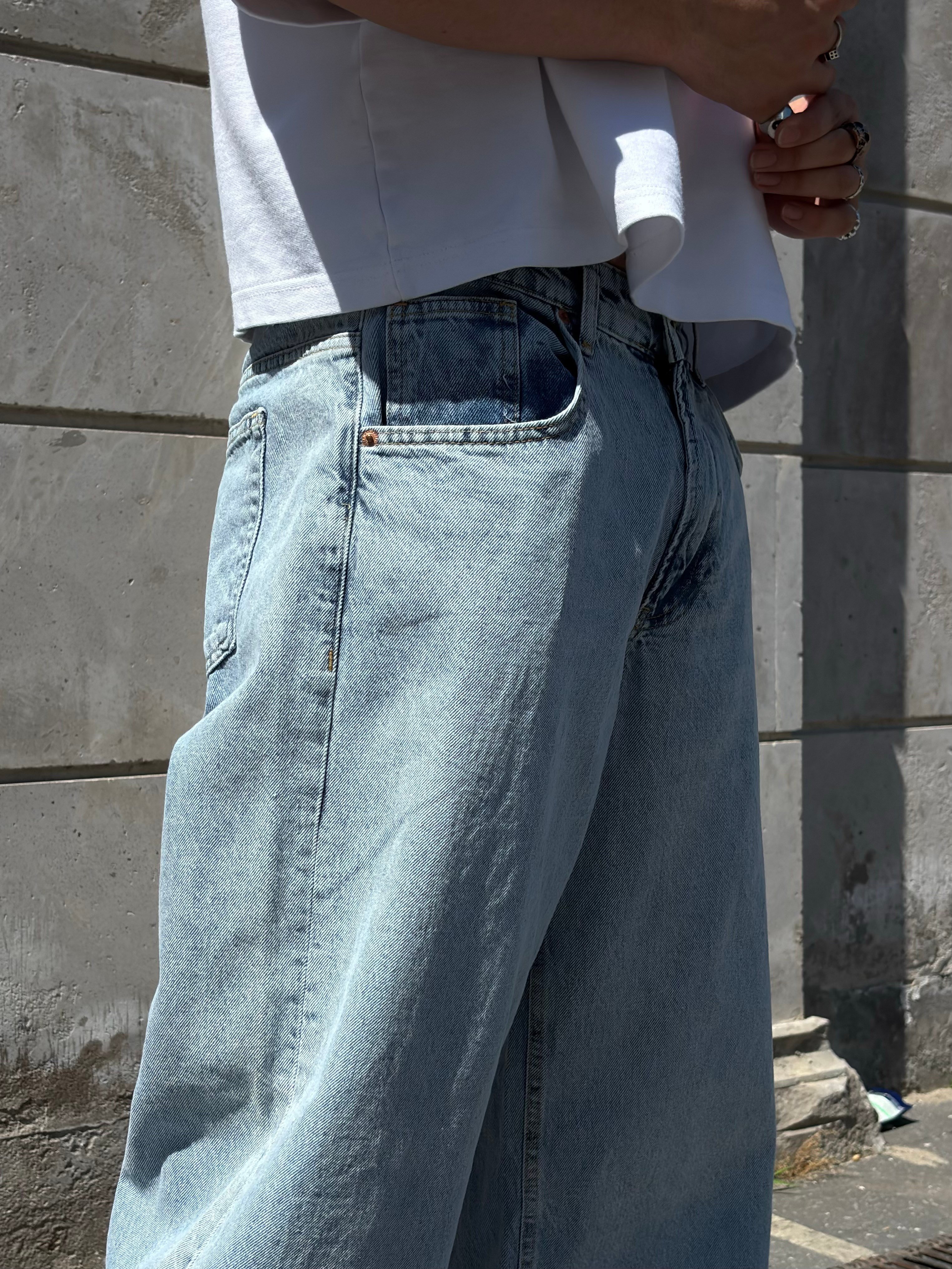 Ice Blue Stance Original Baggy Jean