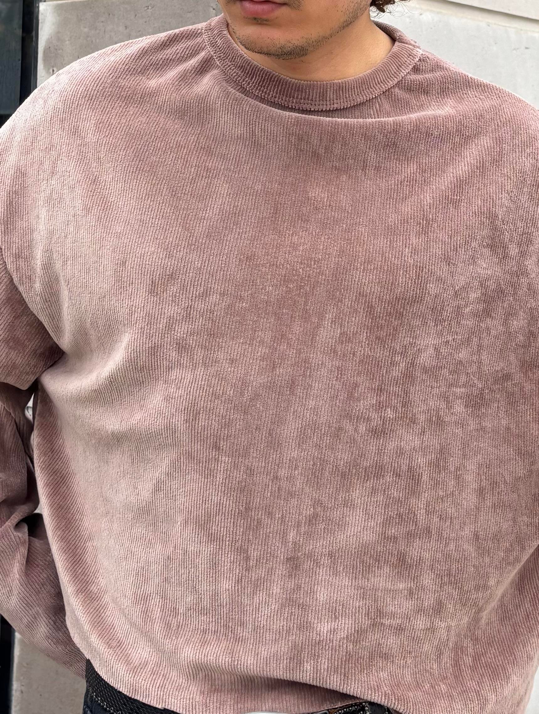 Kadife Boxy Fit Cut-Off Sweatshirt