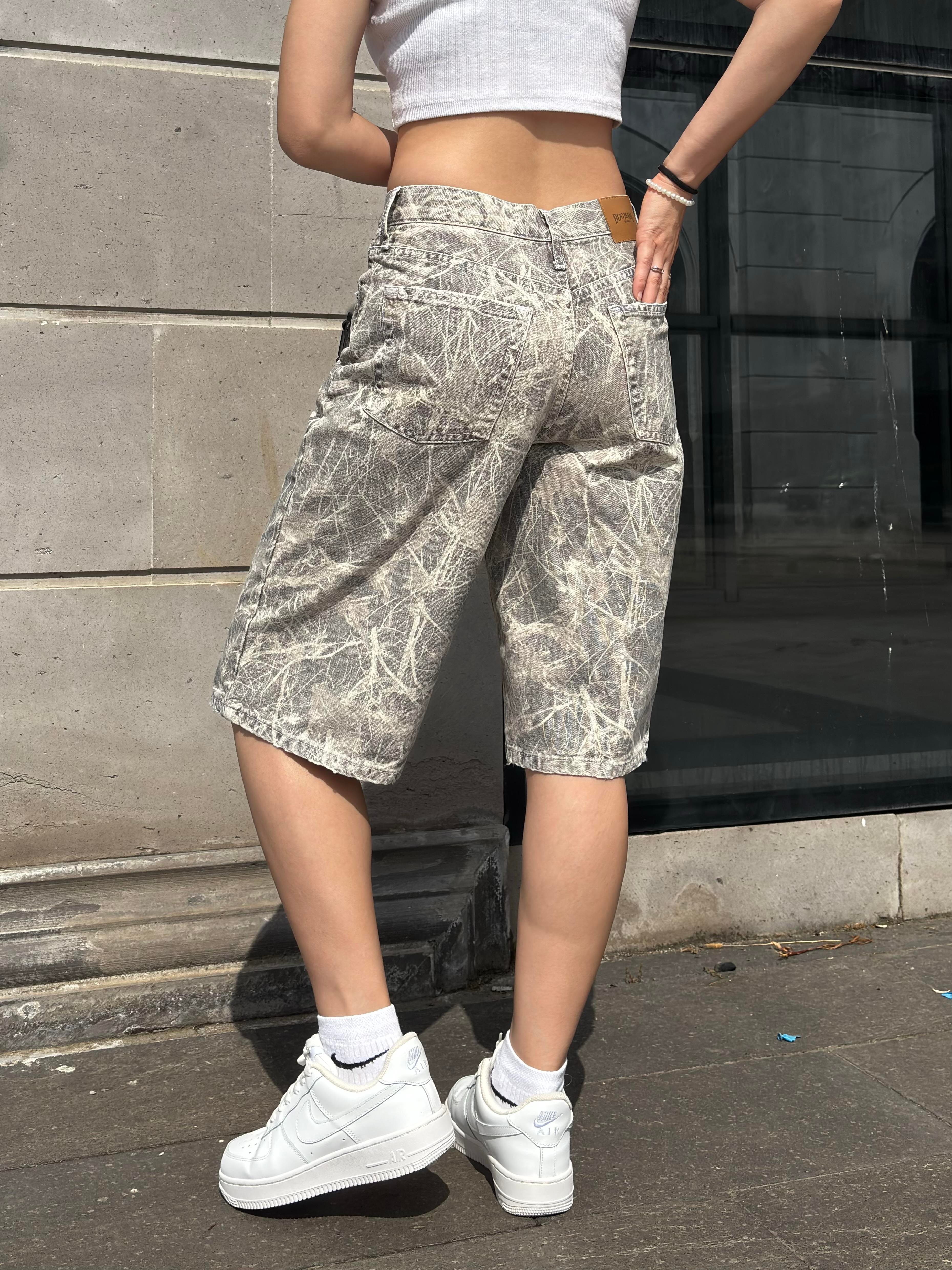 Missouri Camo Denim Jorts