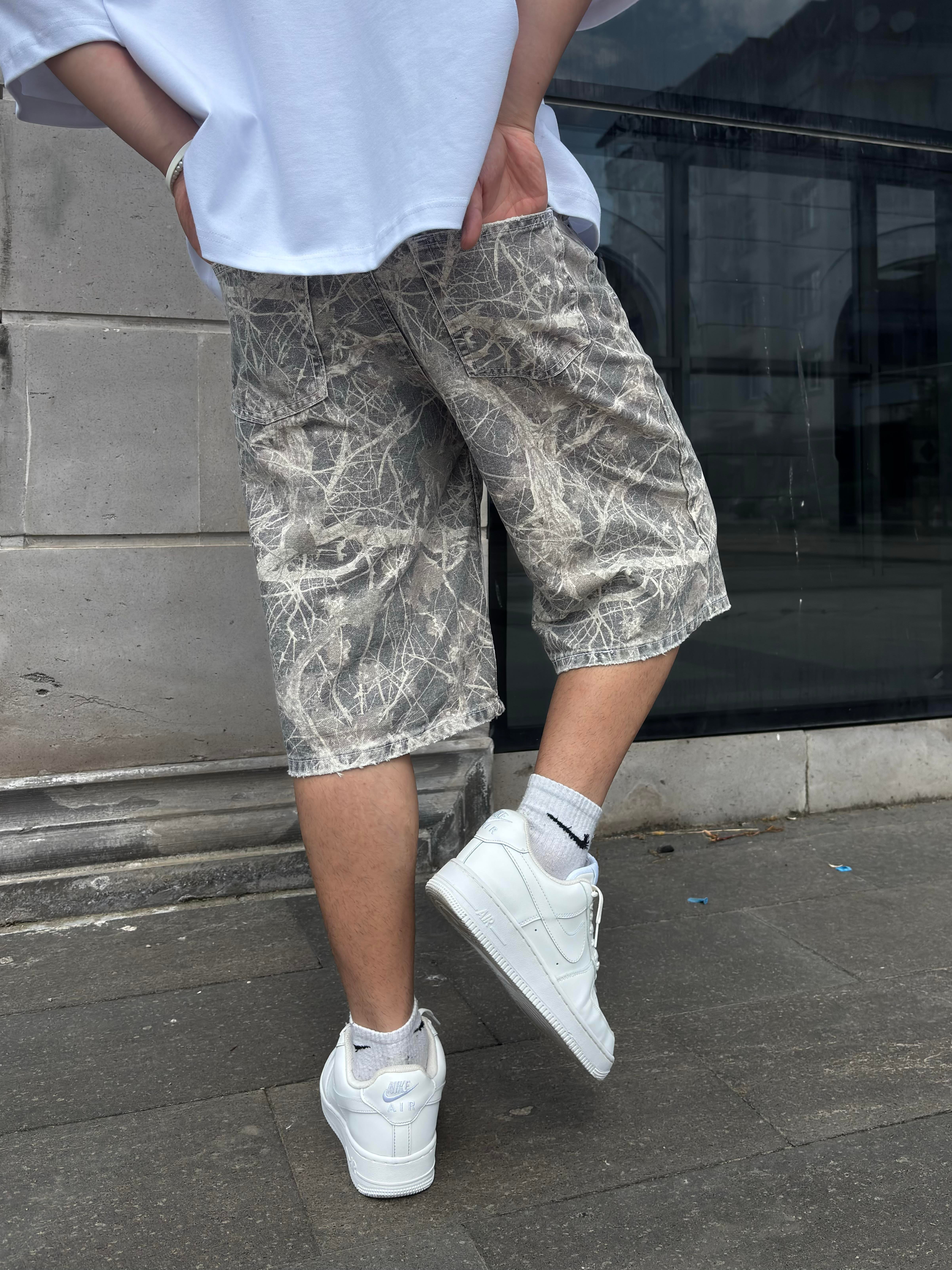 Missouri Camo Denim Jorts