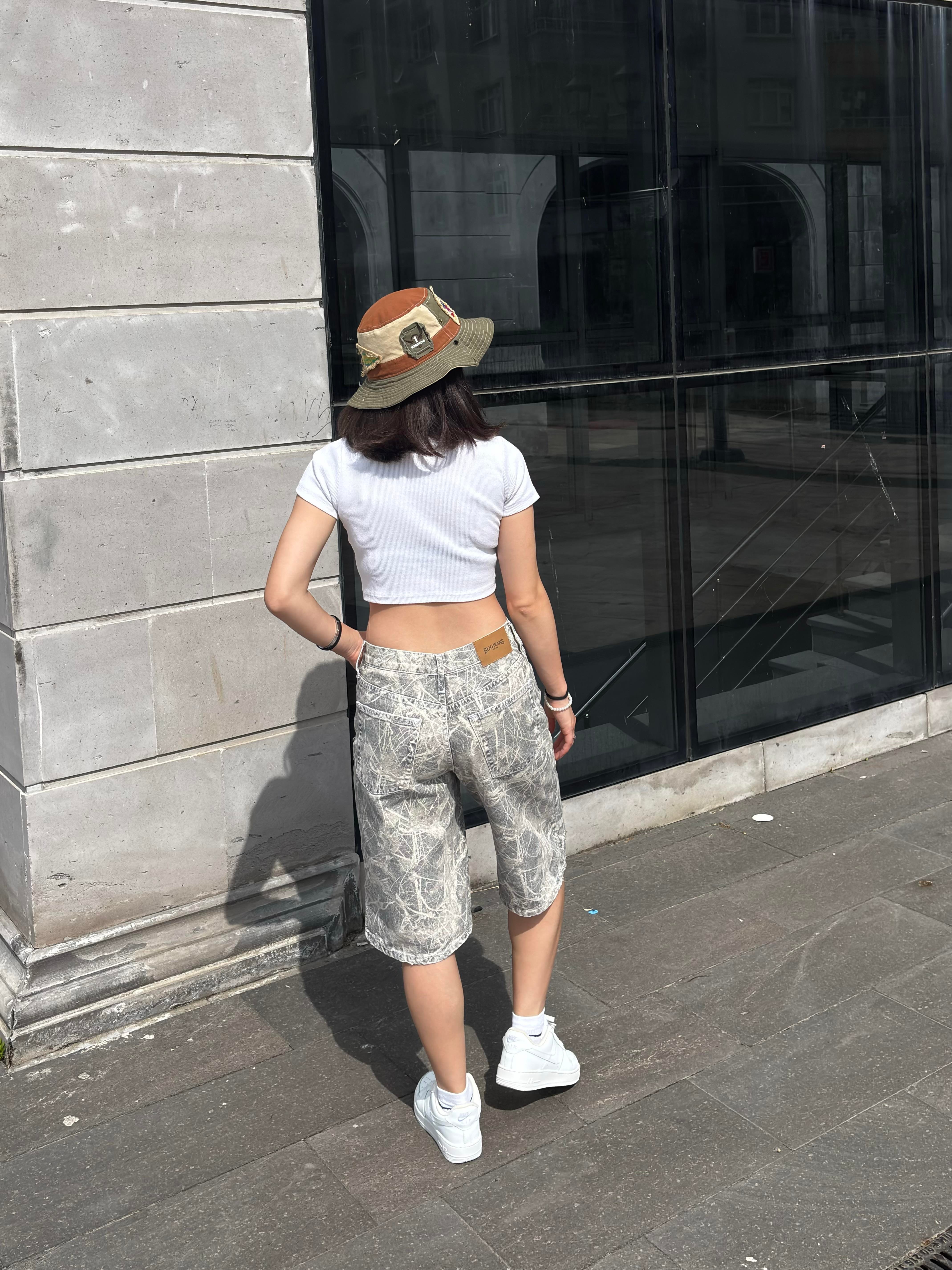 Missouri Camo Denim Jorts