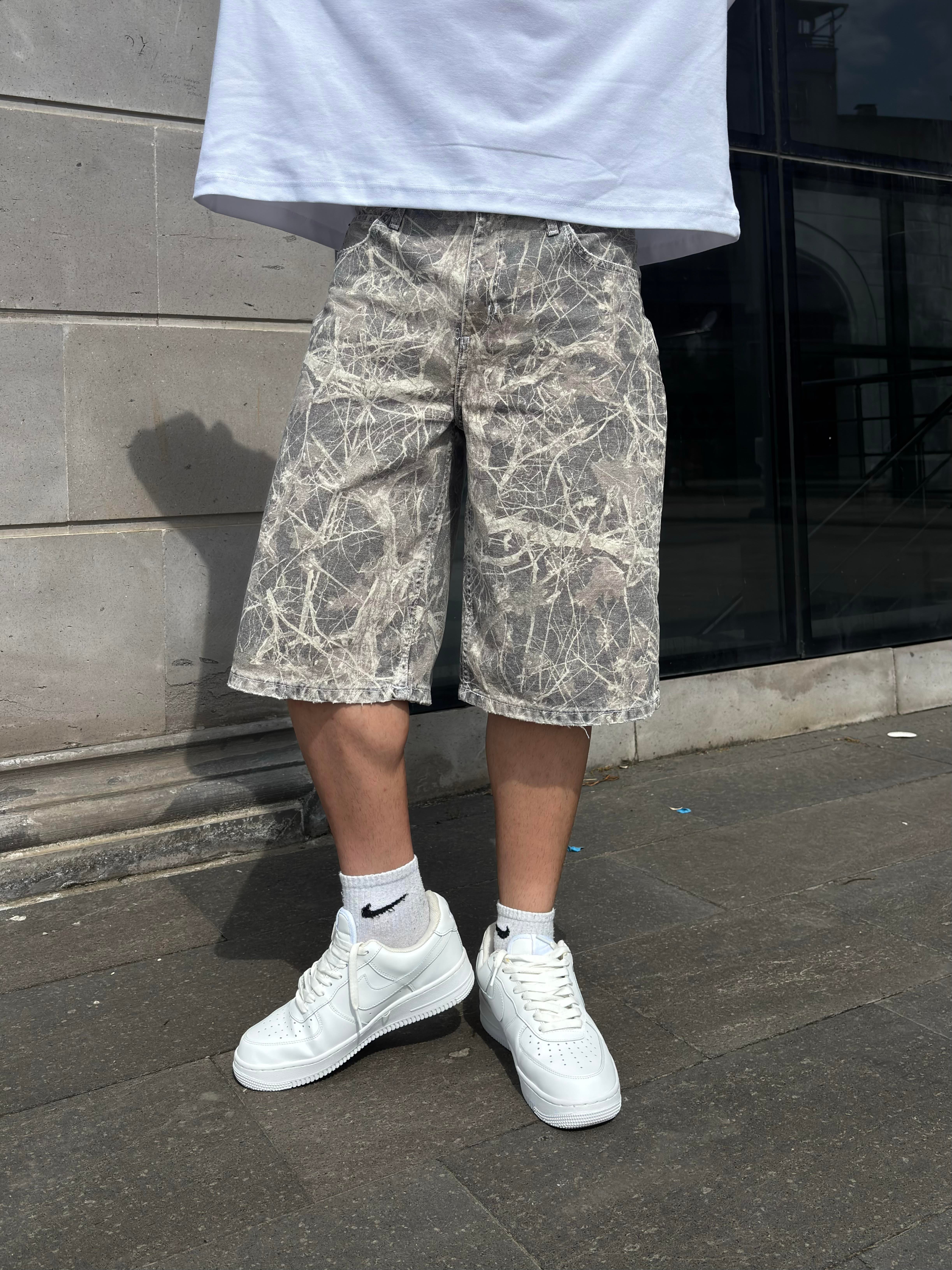 Missouri Camo Denim Jorts
