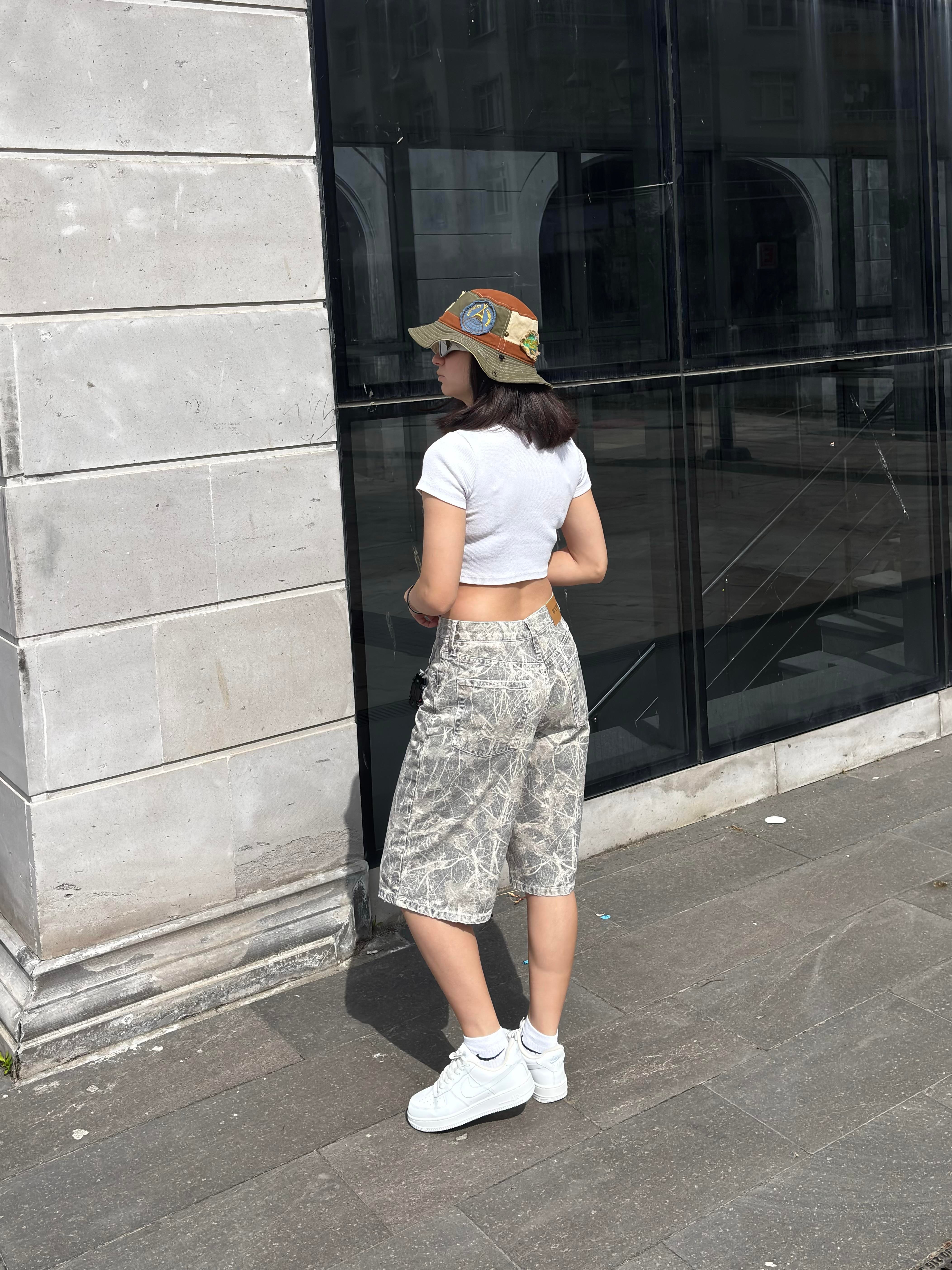 Missouri Camo Denim Jorts
