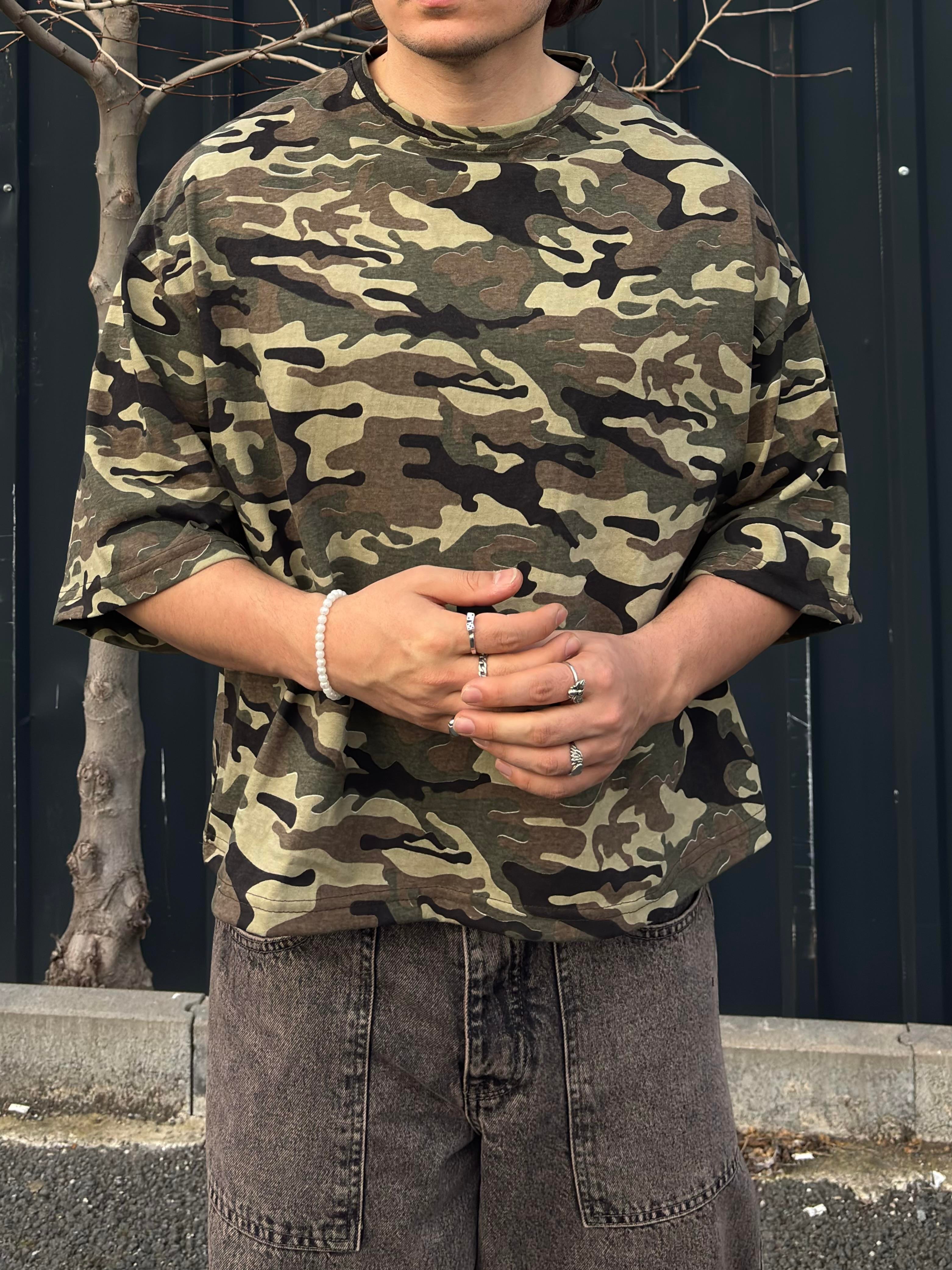 MW Premium Special Camouflage Oversized T-shirt