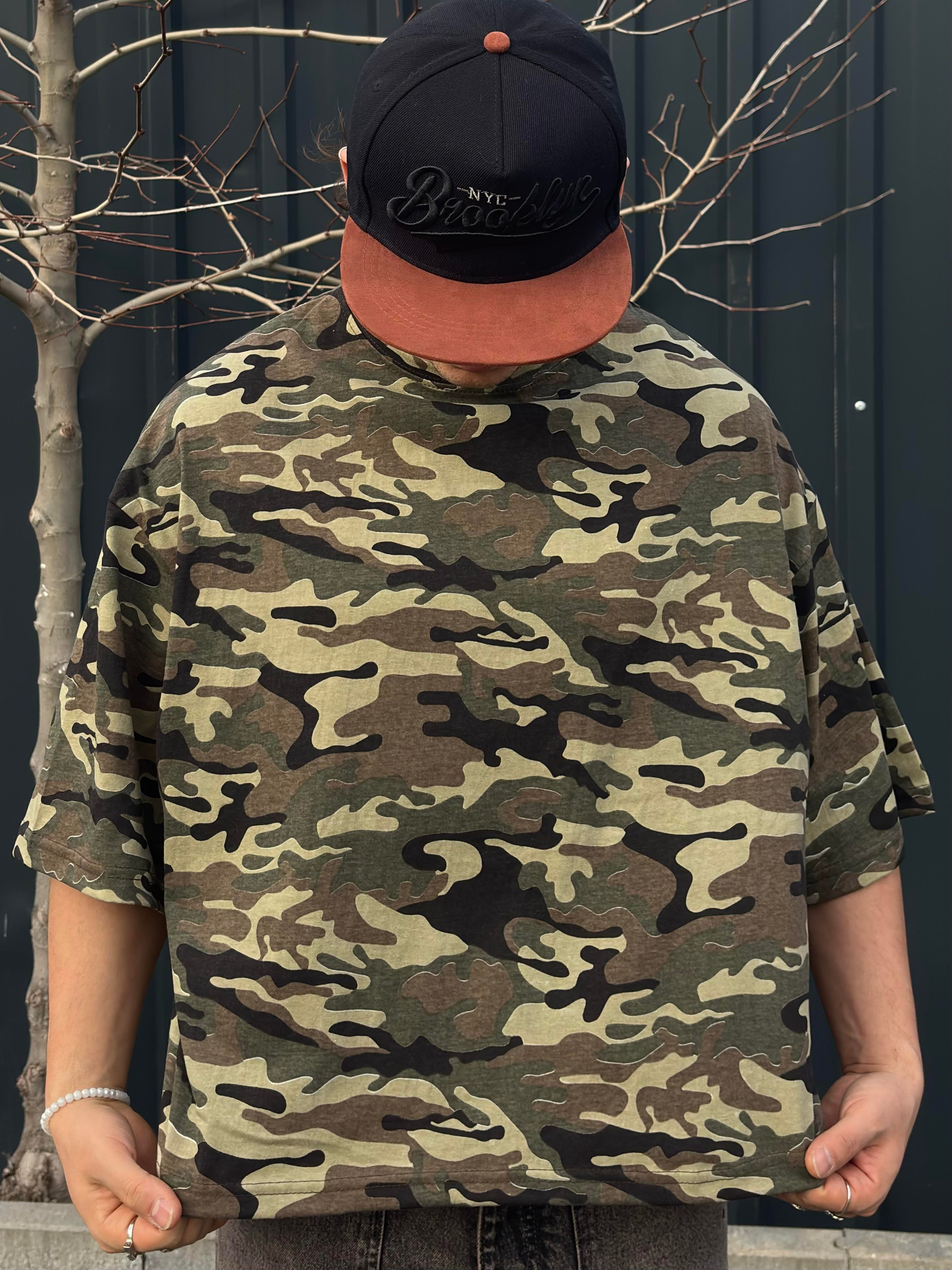 MW Premium Special Camouflage Oversized T-shirt