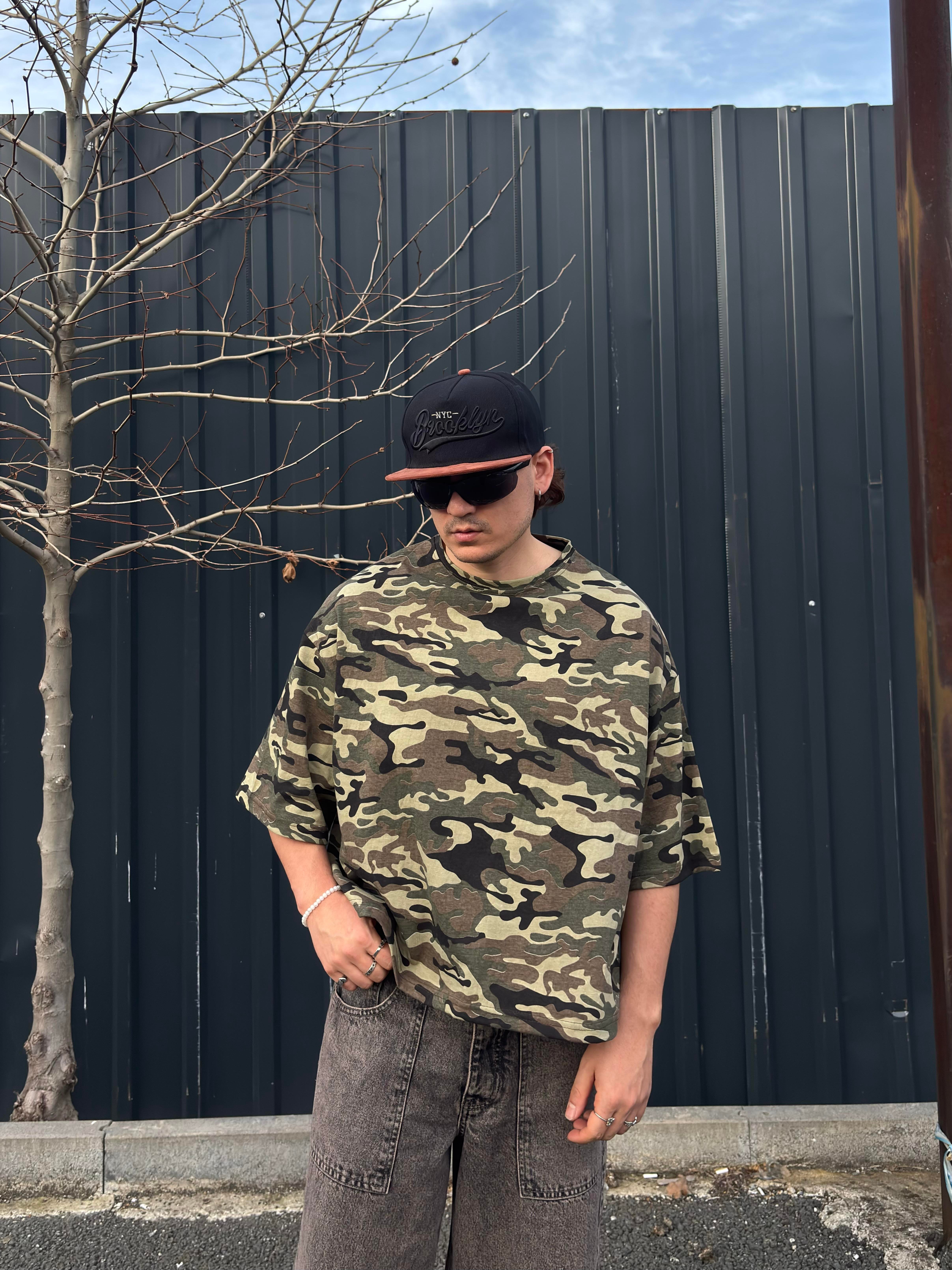 MW Premium Special Camouflage Oversized T-shirt