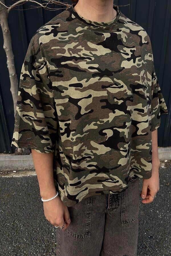 MW Premium Special Camouflage Oversized T-shirt